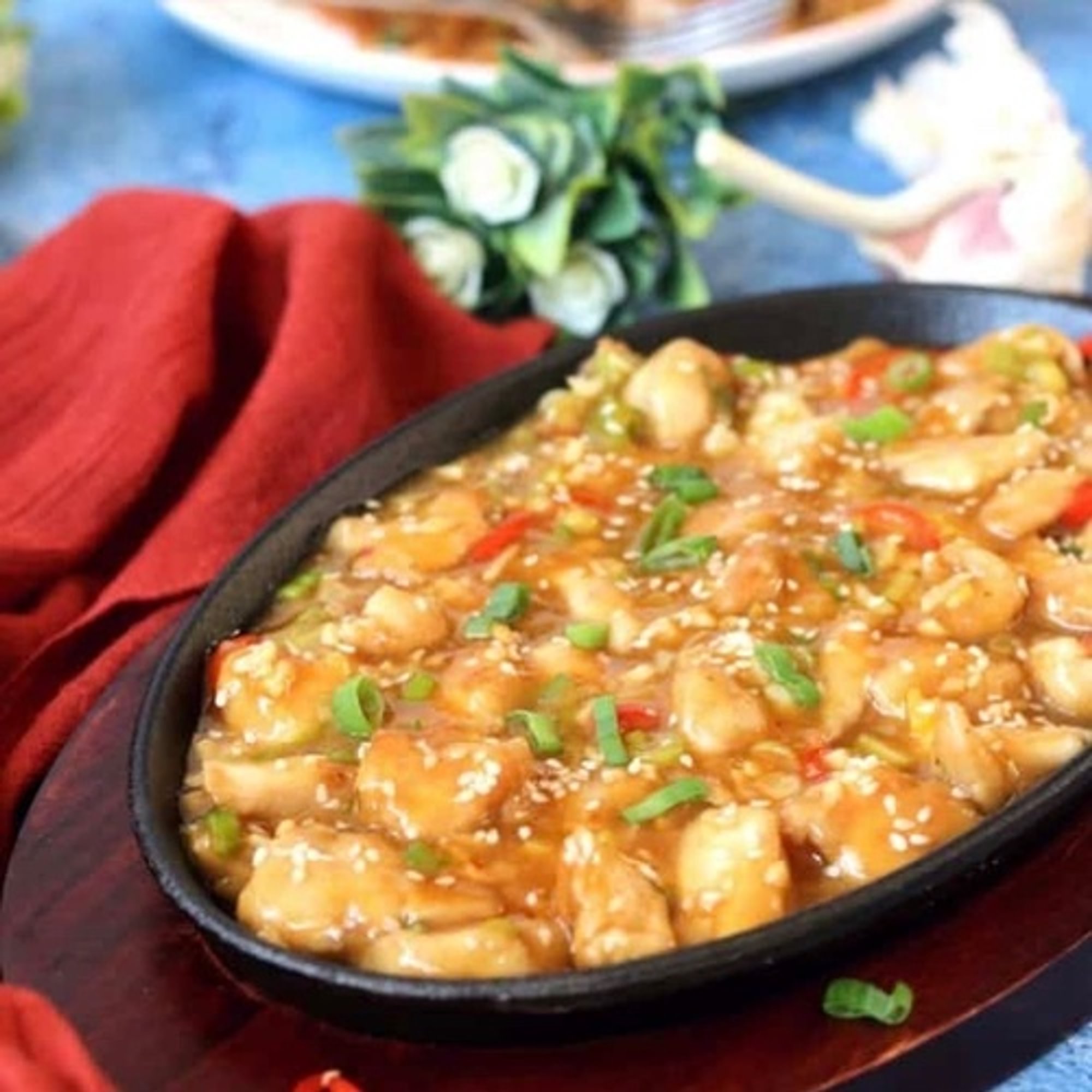 57. Shrimp in Garlic Sauce