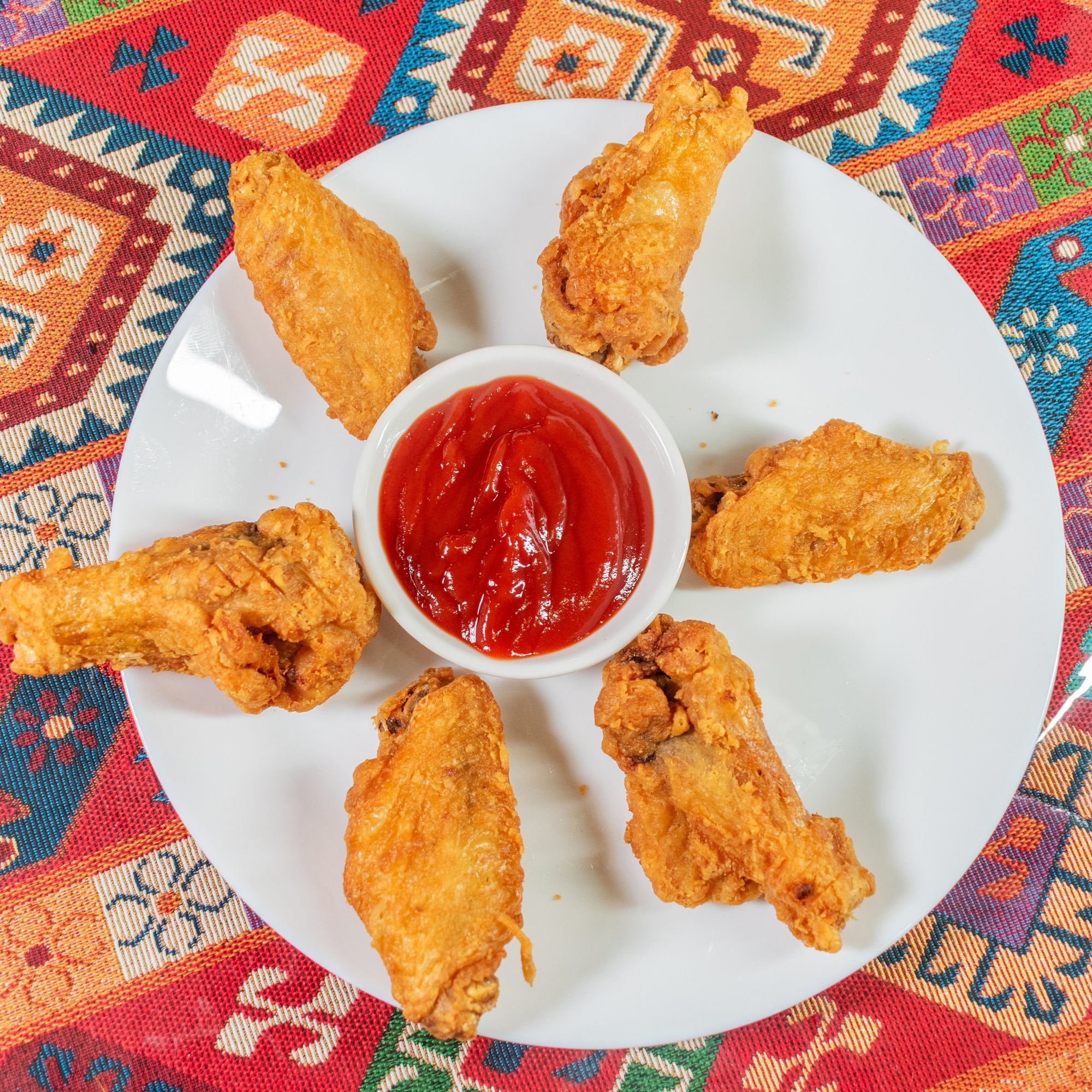 Fried or Spicy Chicken Wings