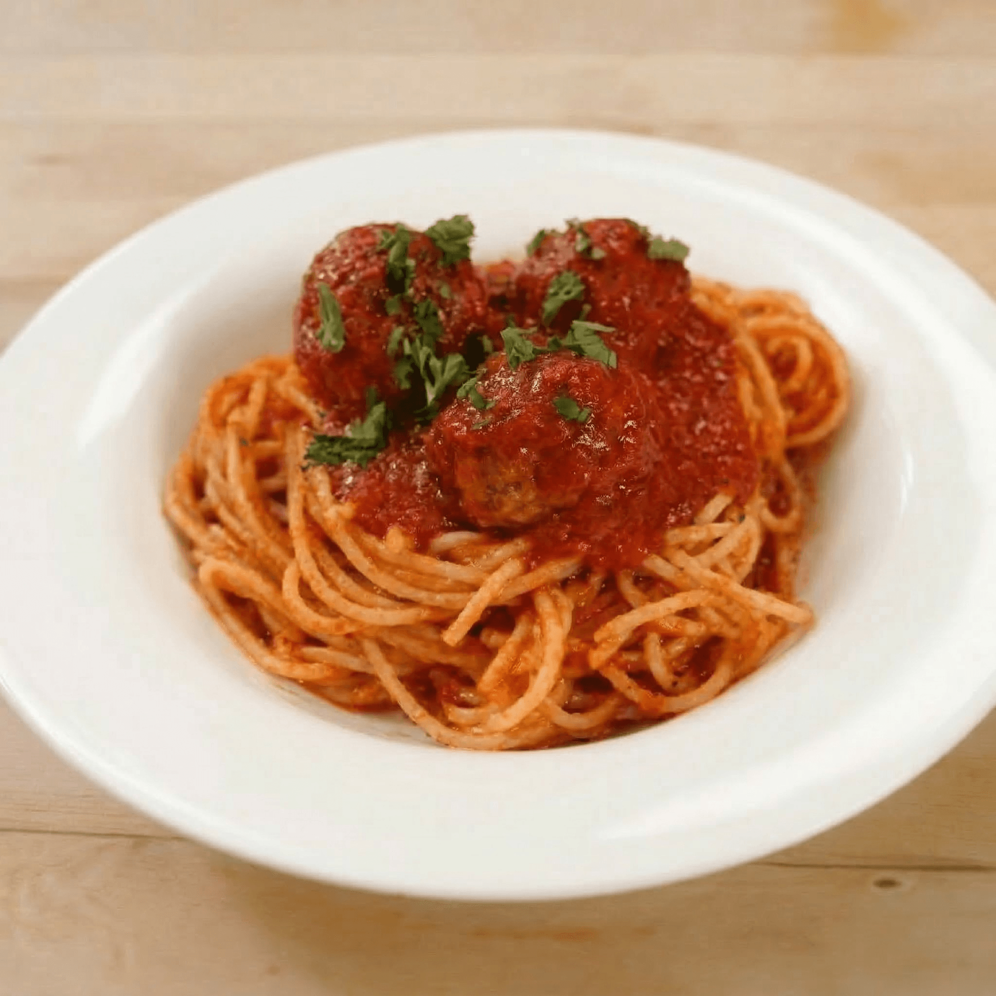 Pasta with Meatballs or Italian Sausage