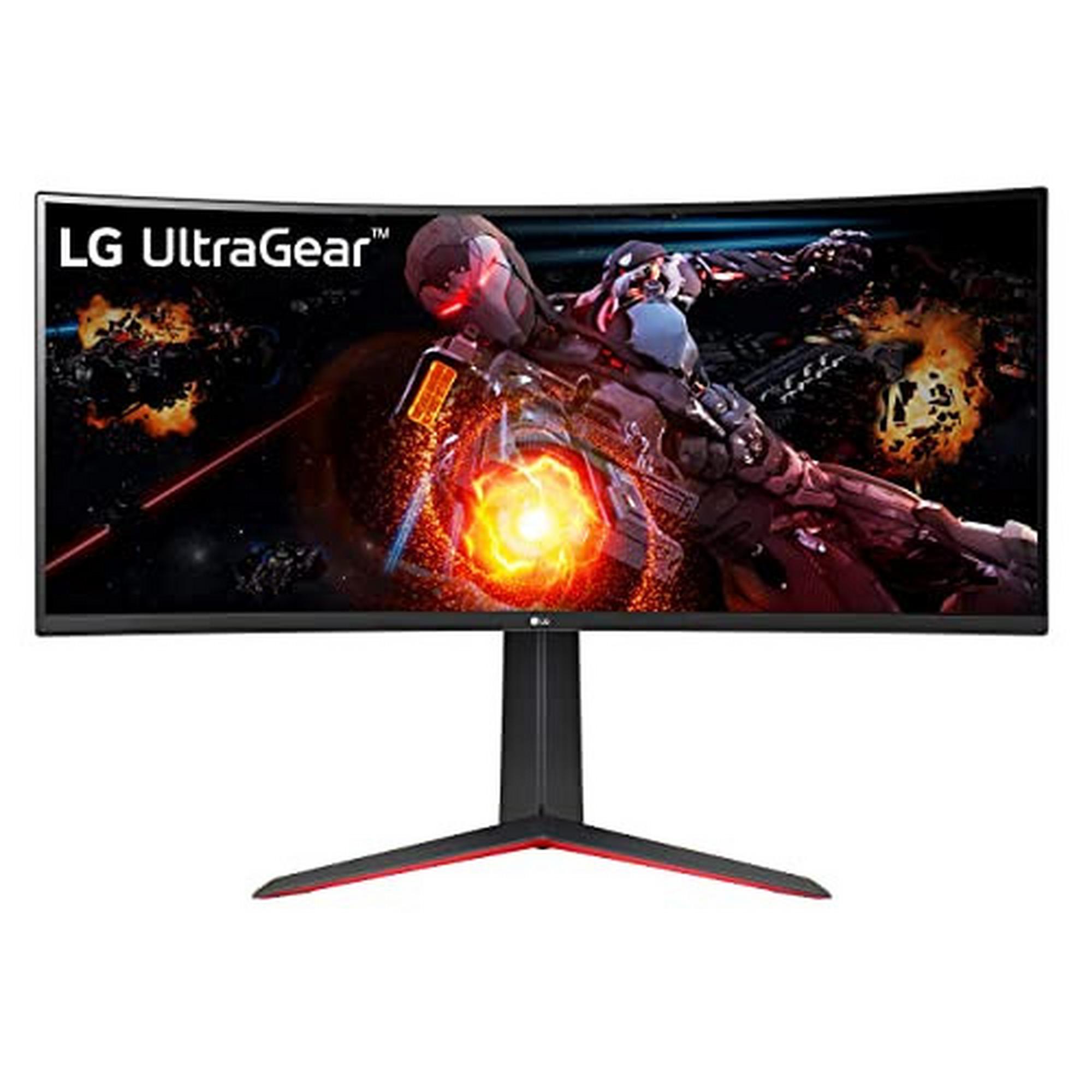 LG UltraGear QHD 34-Inch Curved Gaming Monitor 34GP63A-B, VA with HDR 10 Compatibility and AMD FreeS