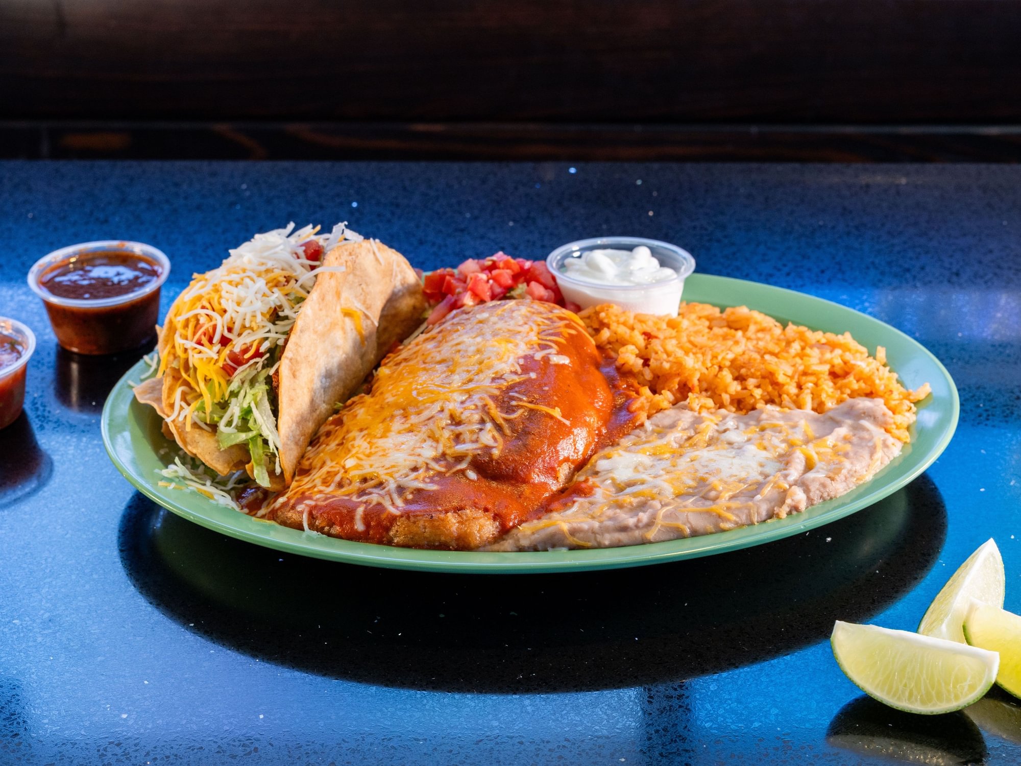 #1 1 Chile Relleno/1 Taco Plate