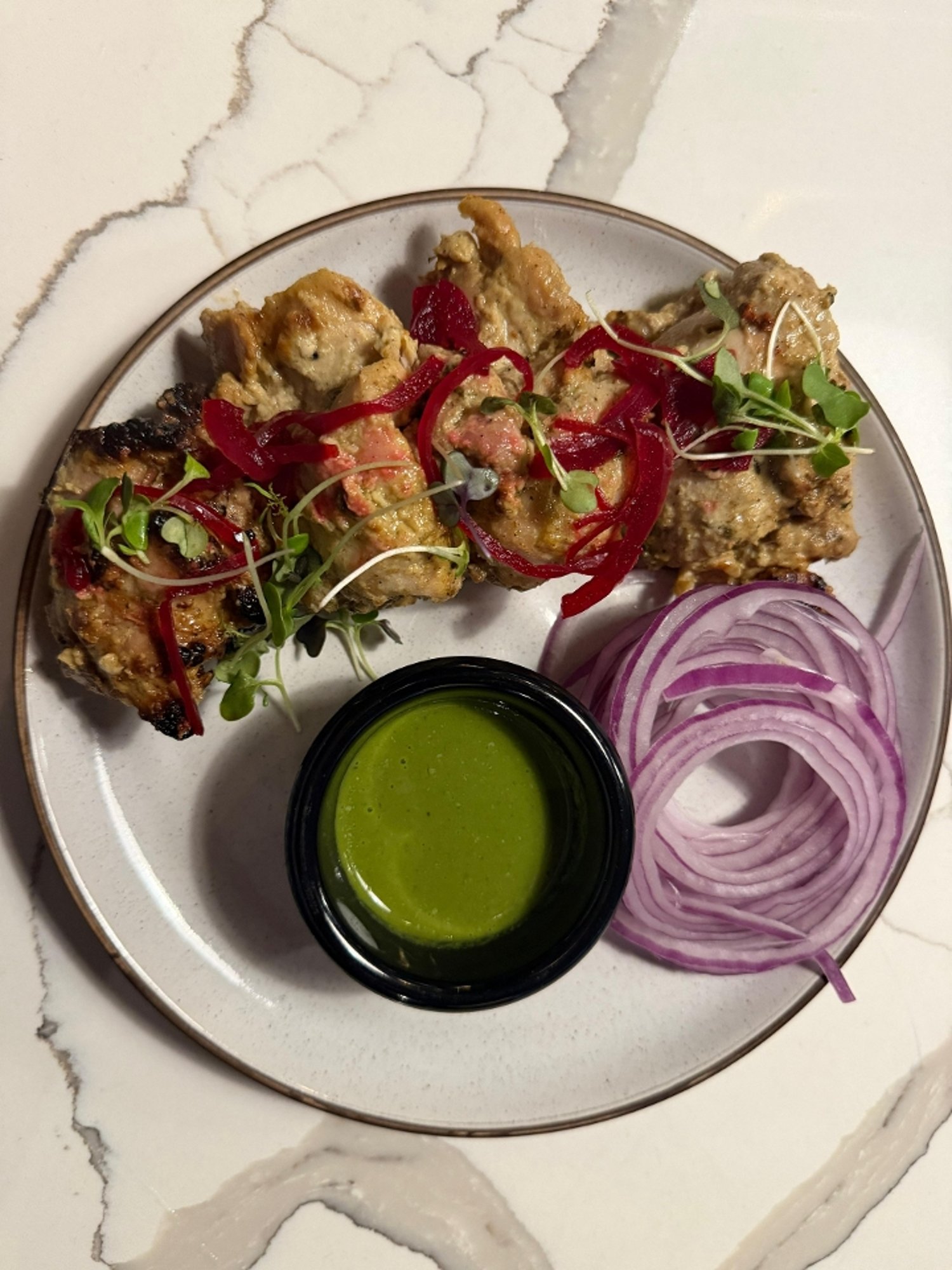 Malai Tandoori Chicken Tikka (d)