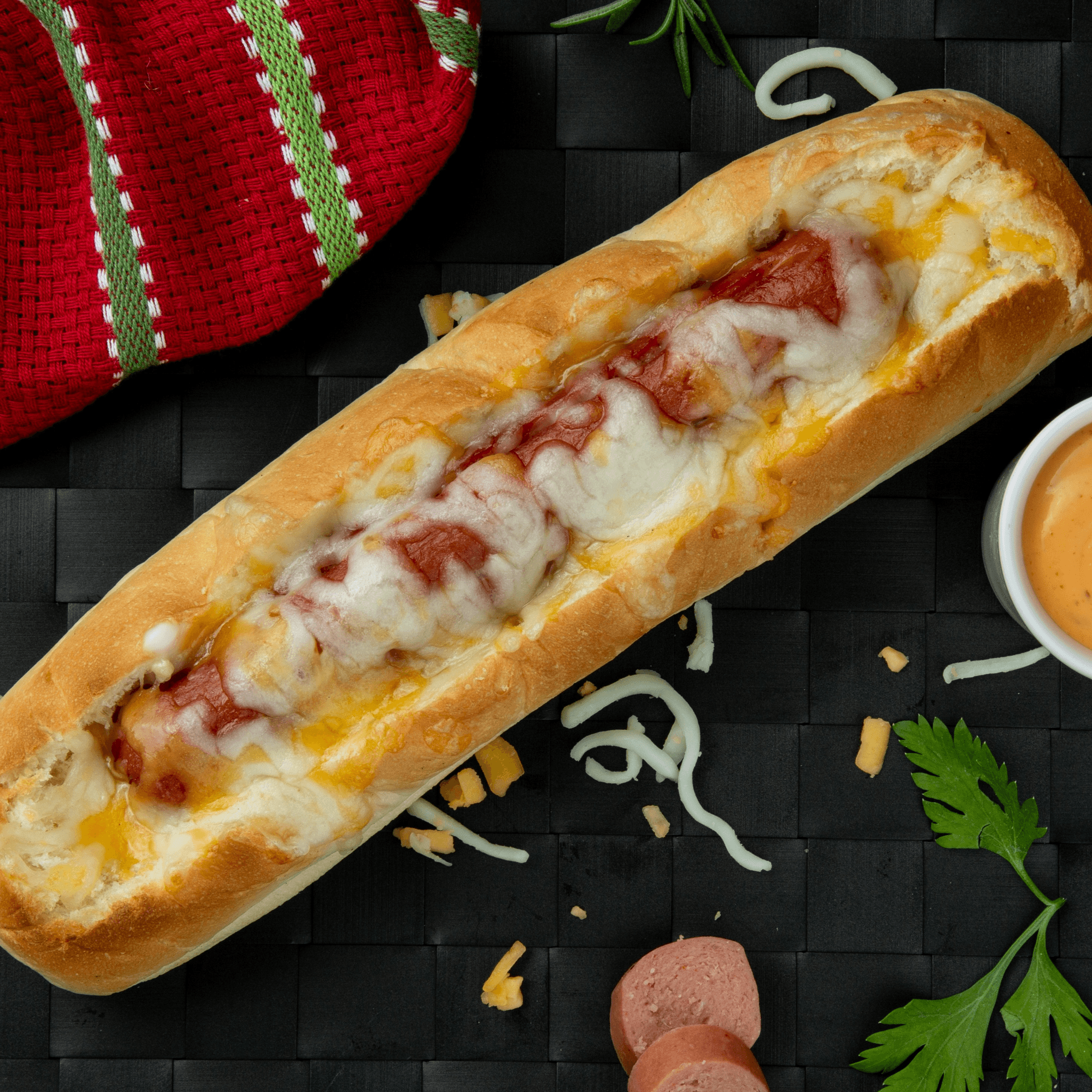 Hot Dog with Cheese
