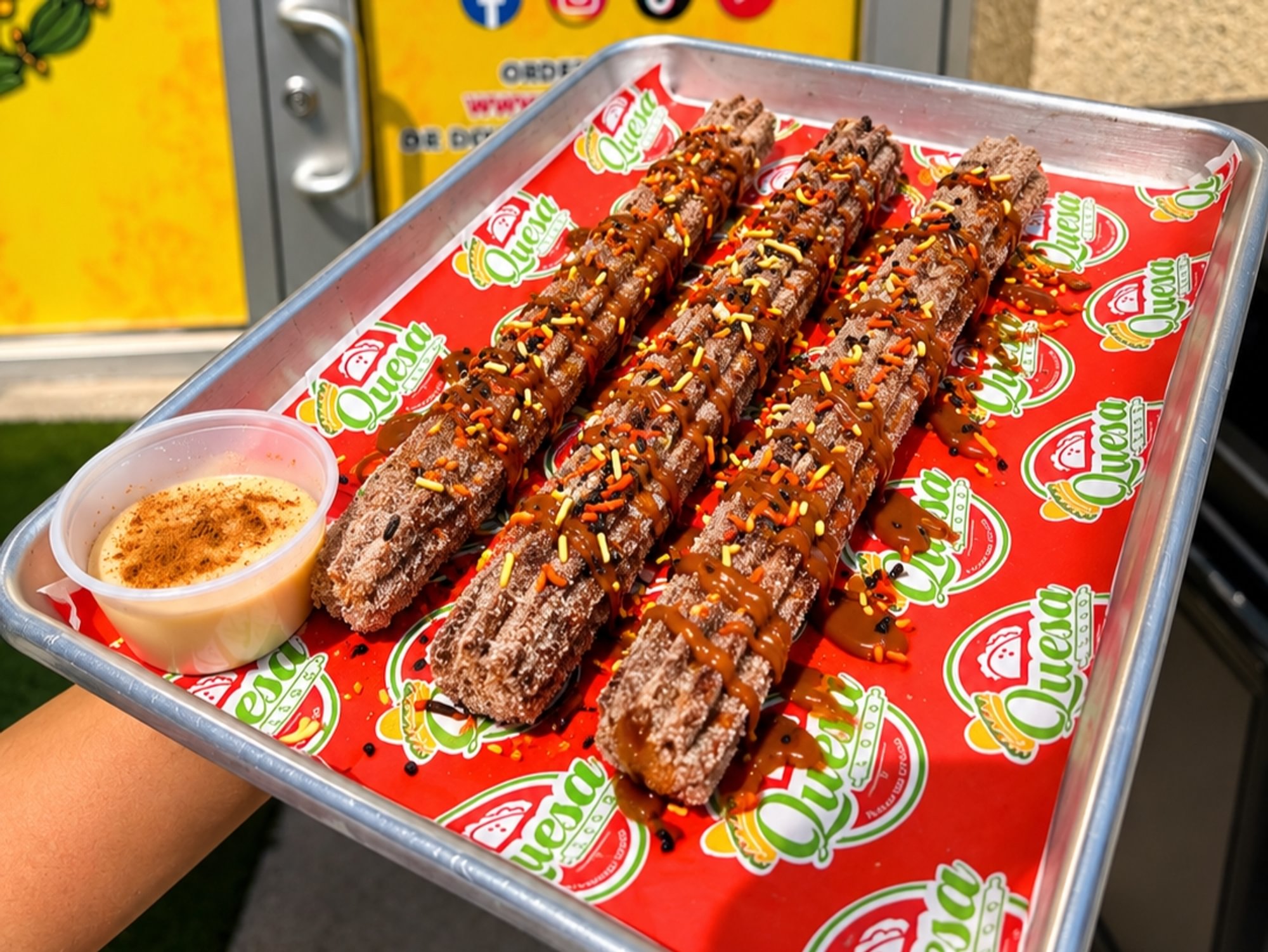 Pumpkin Spice Churros