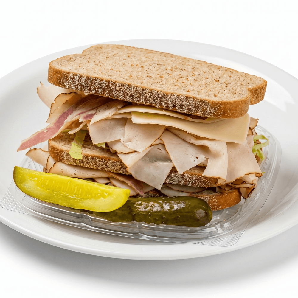 Ham & Cheese Club Sandwich