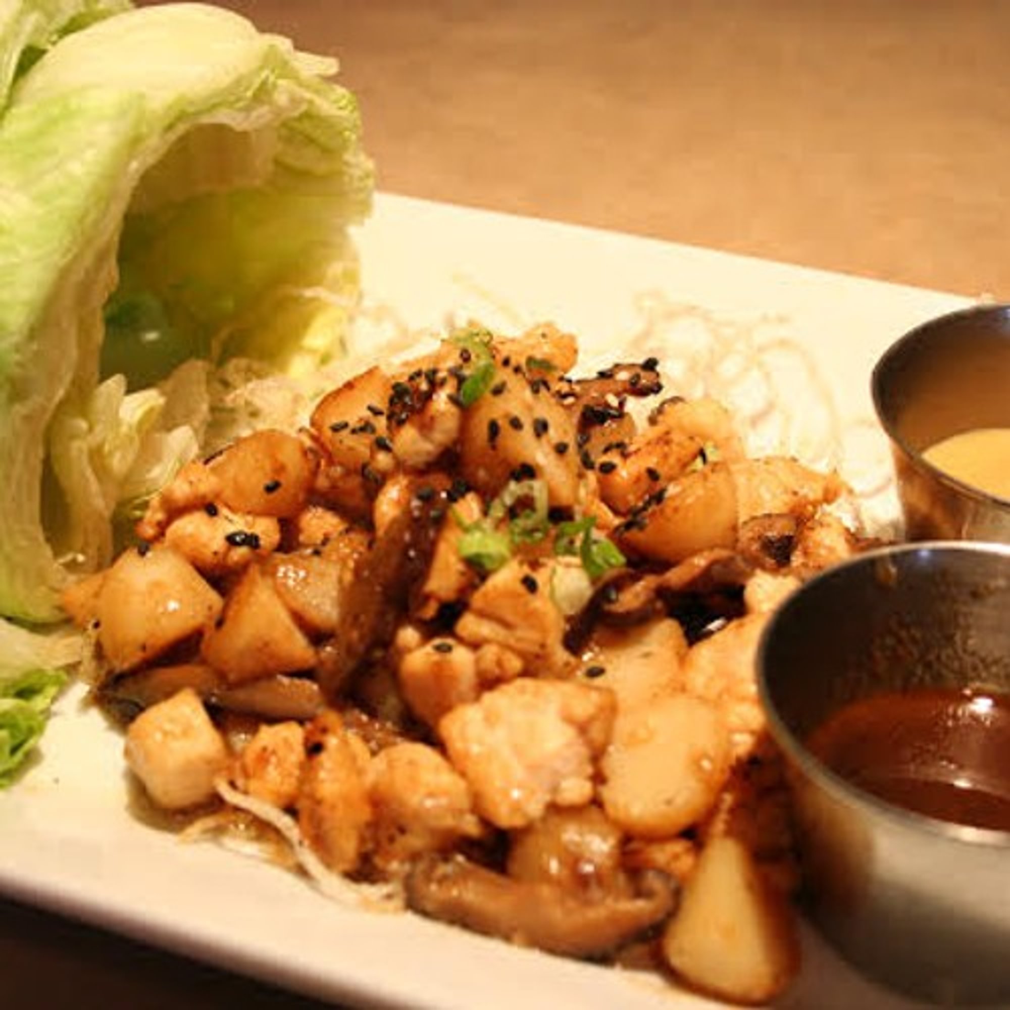 Singapore Lettuce Wraps