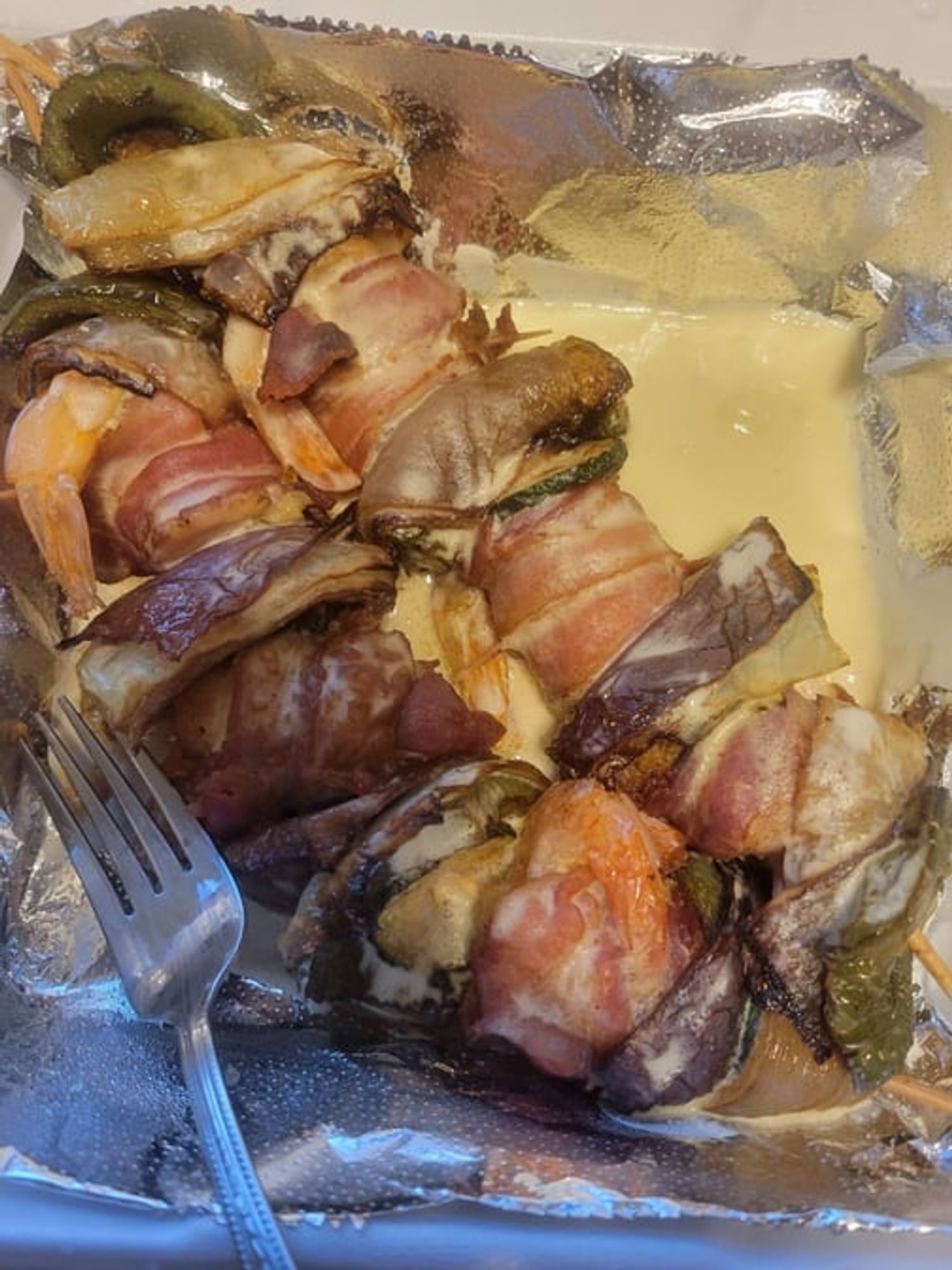 Camarones À La Brochetas
