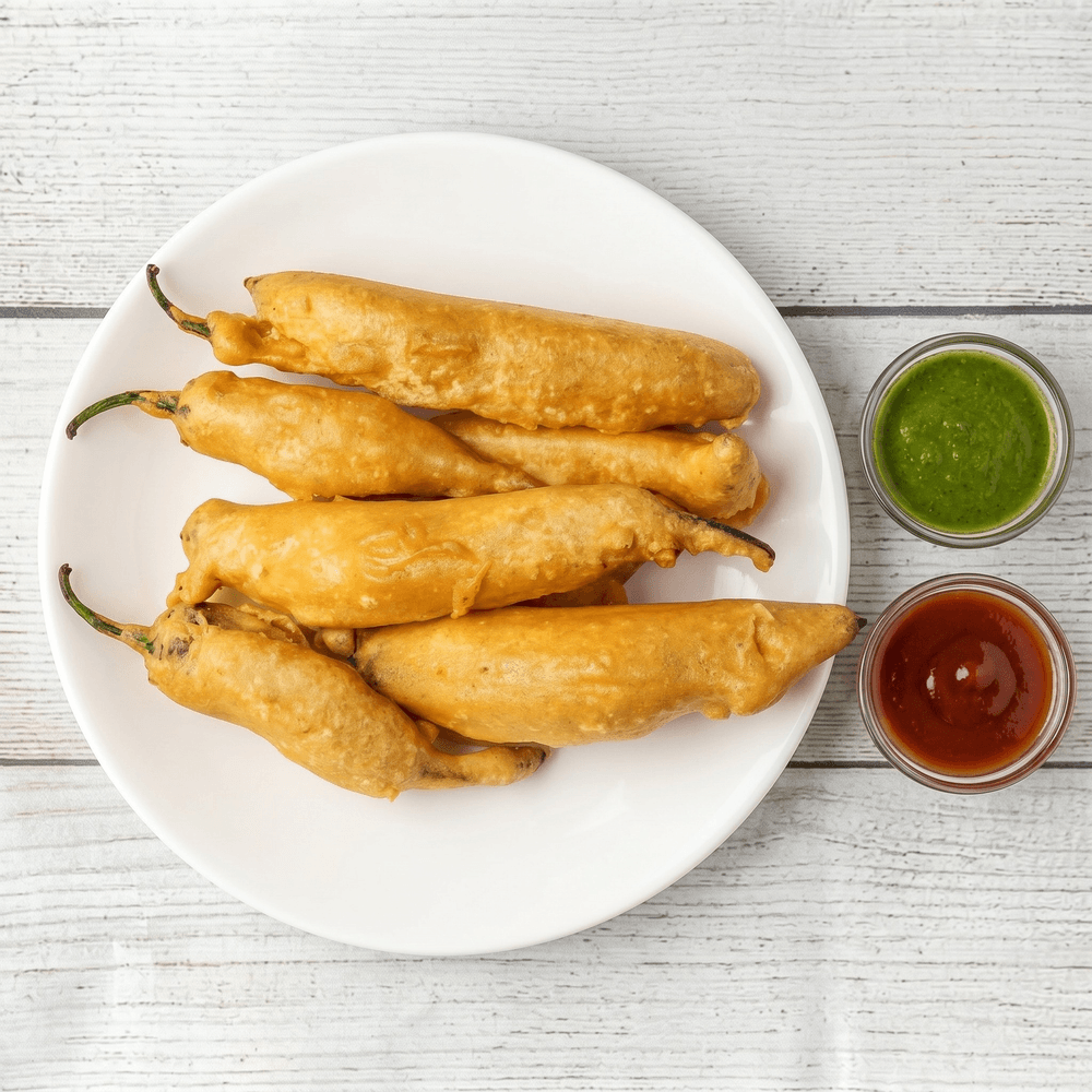 Mirchi (Green Chilli) Pakoda
