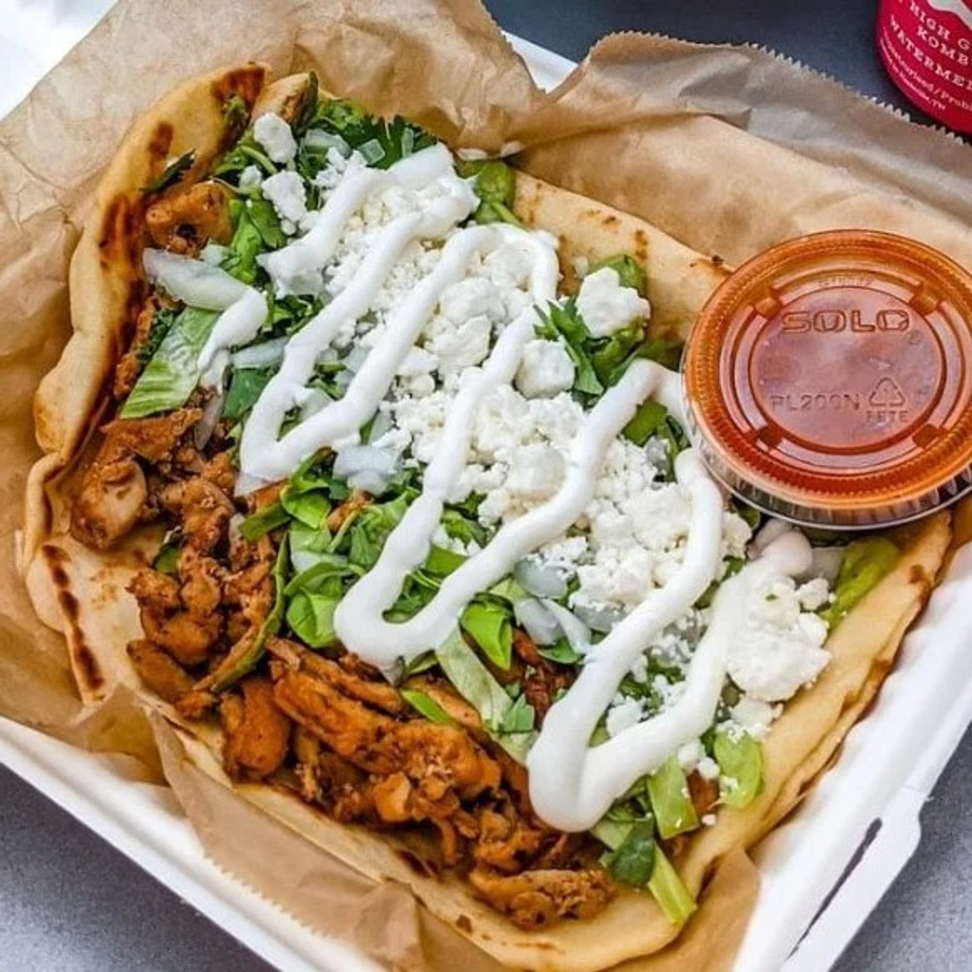 Super Naan Taco