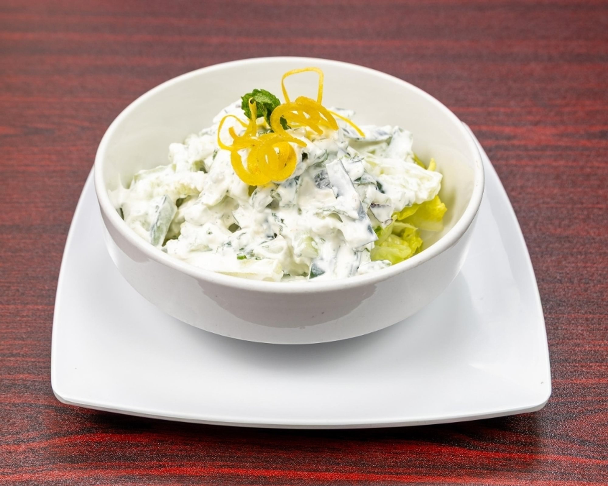 Cucumber yogurt salad
