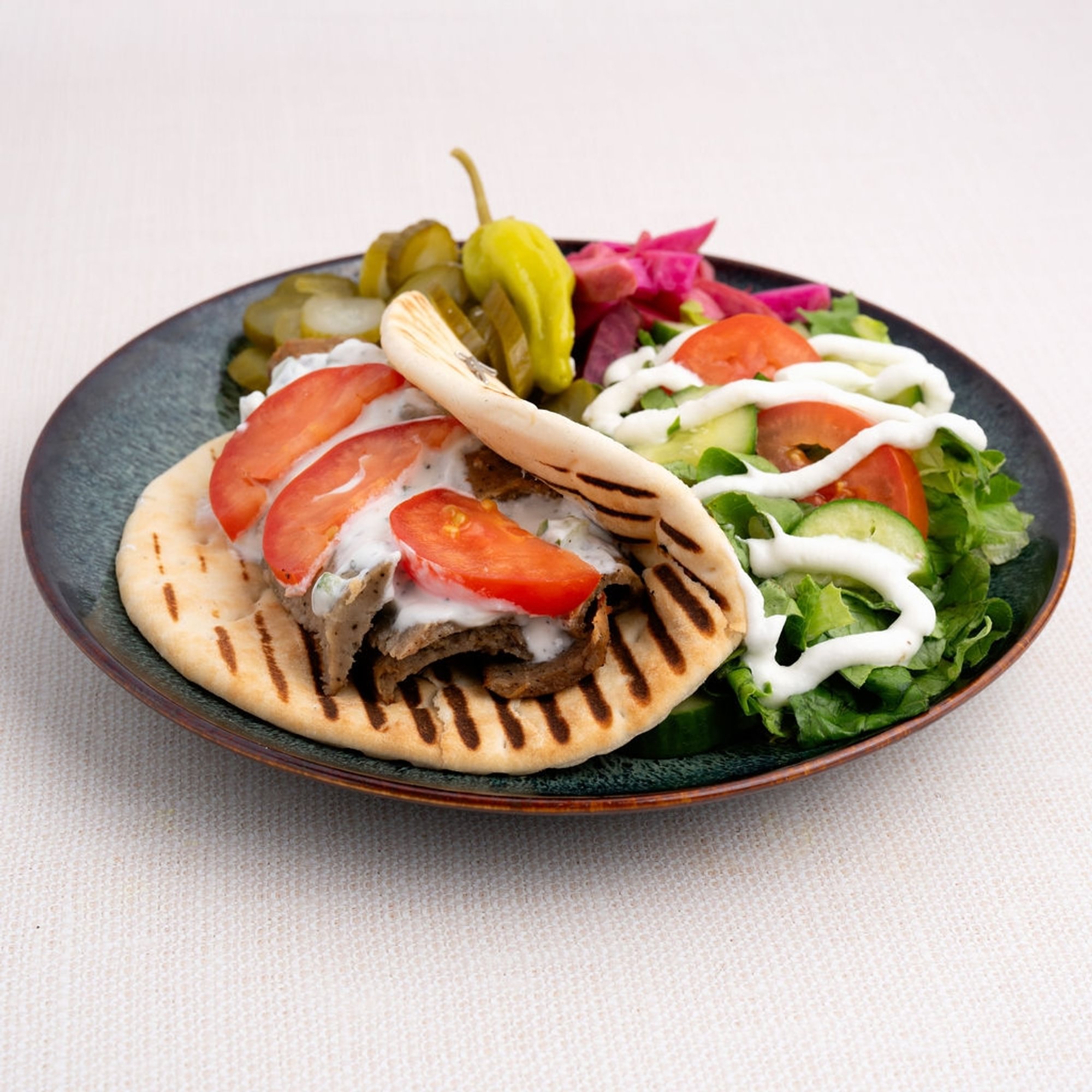 17. Gyro Meat Wrap