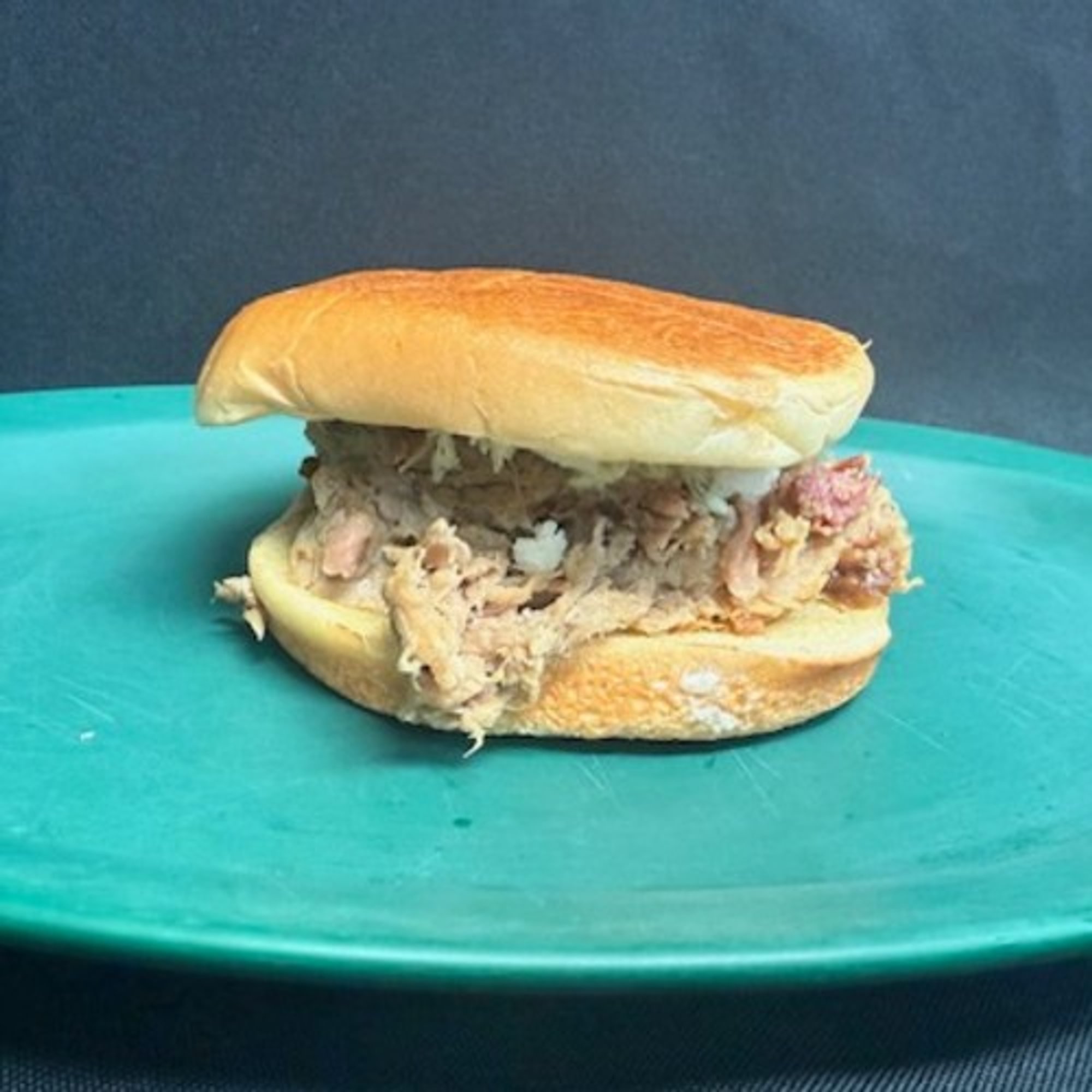 BBQ on Bun with Slaw