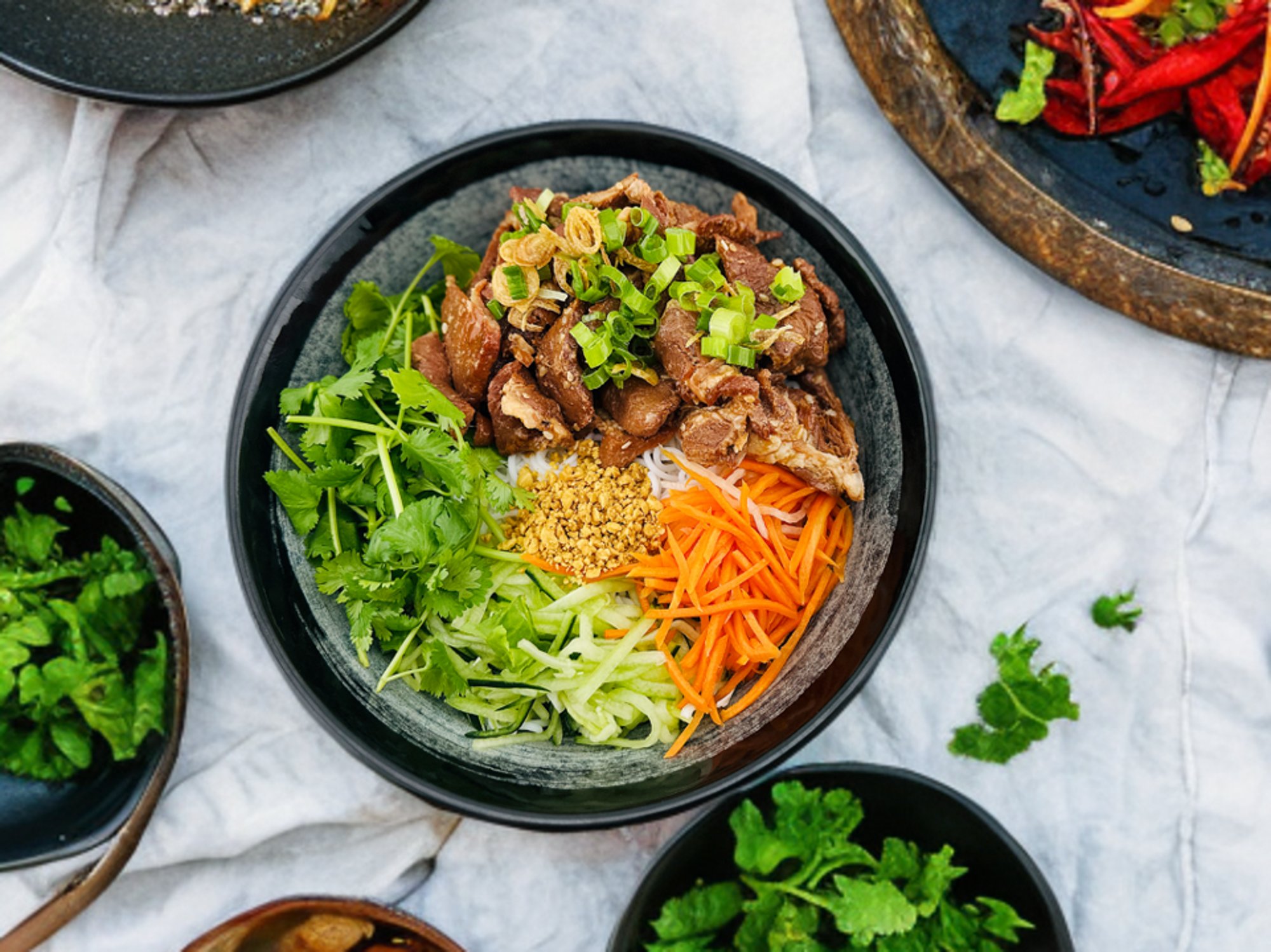 Grilled Pork Rice-Vermicelli