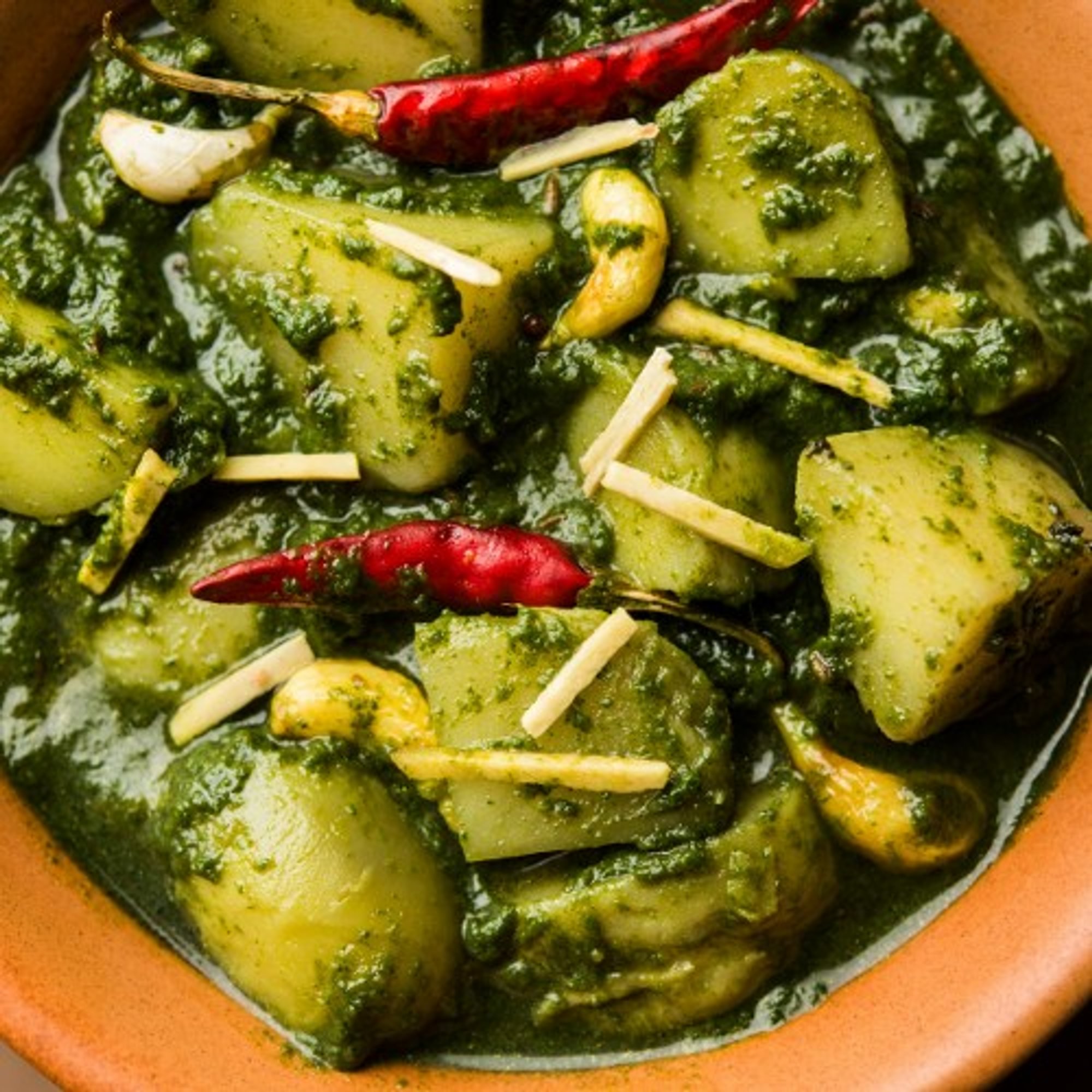 Saag Aloo