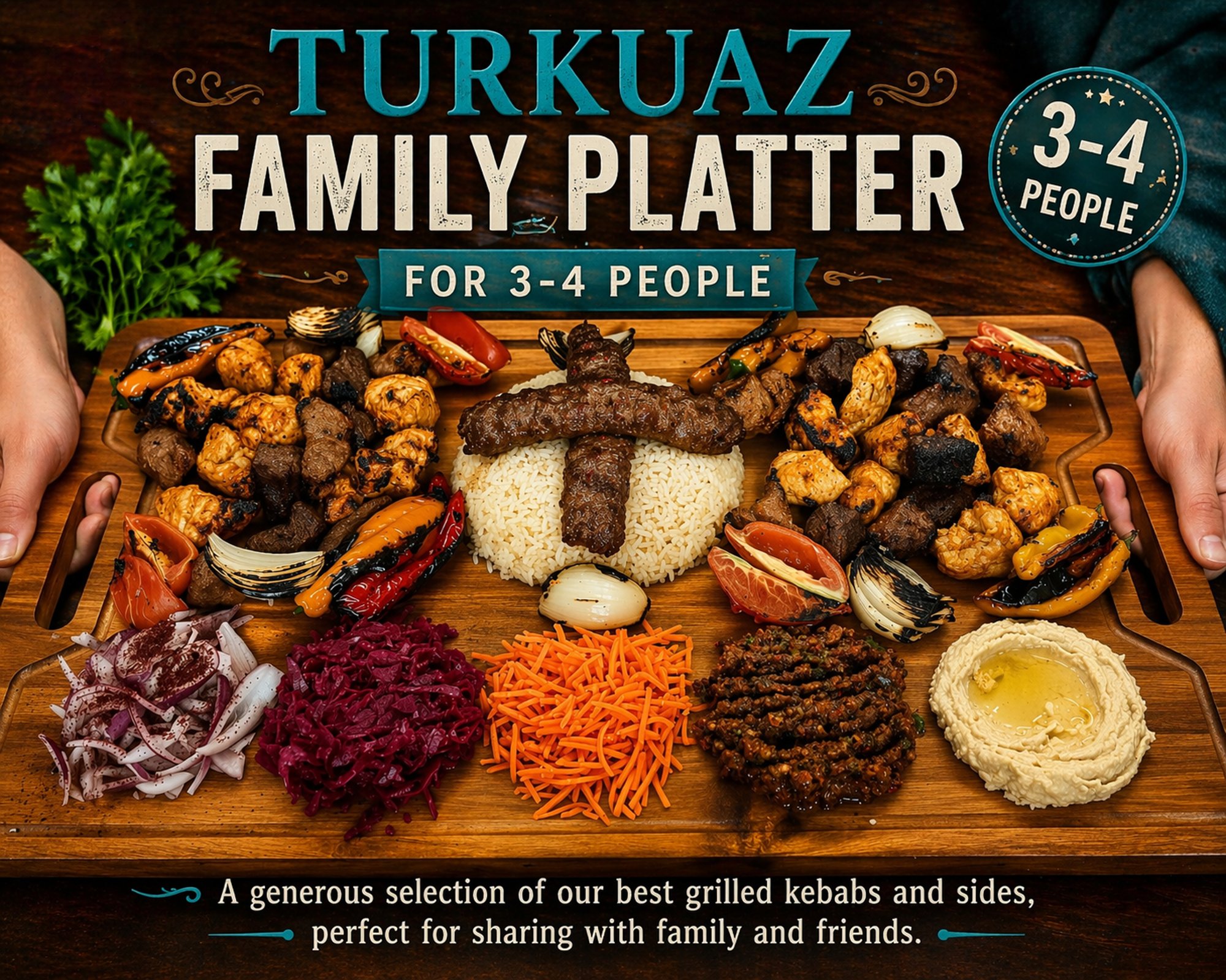 Family Platter Kebabs