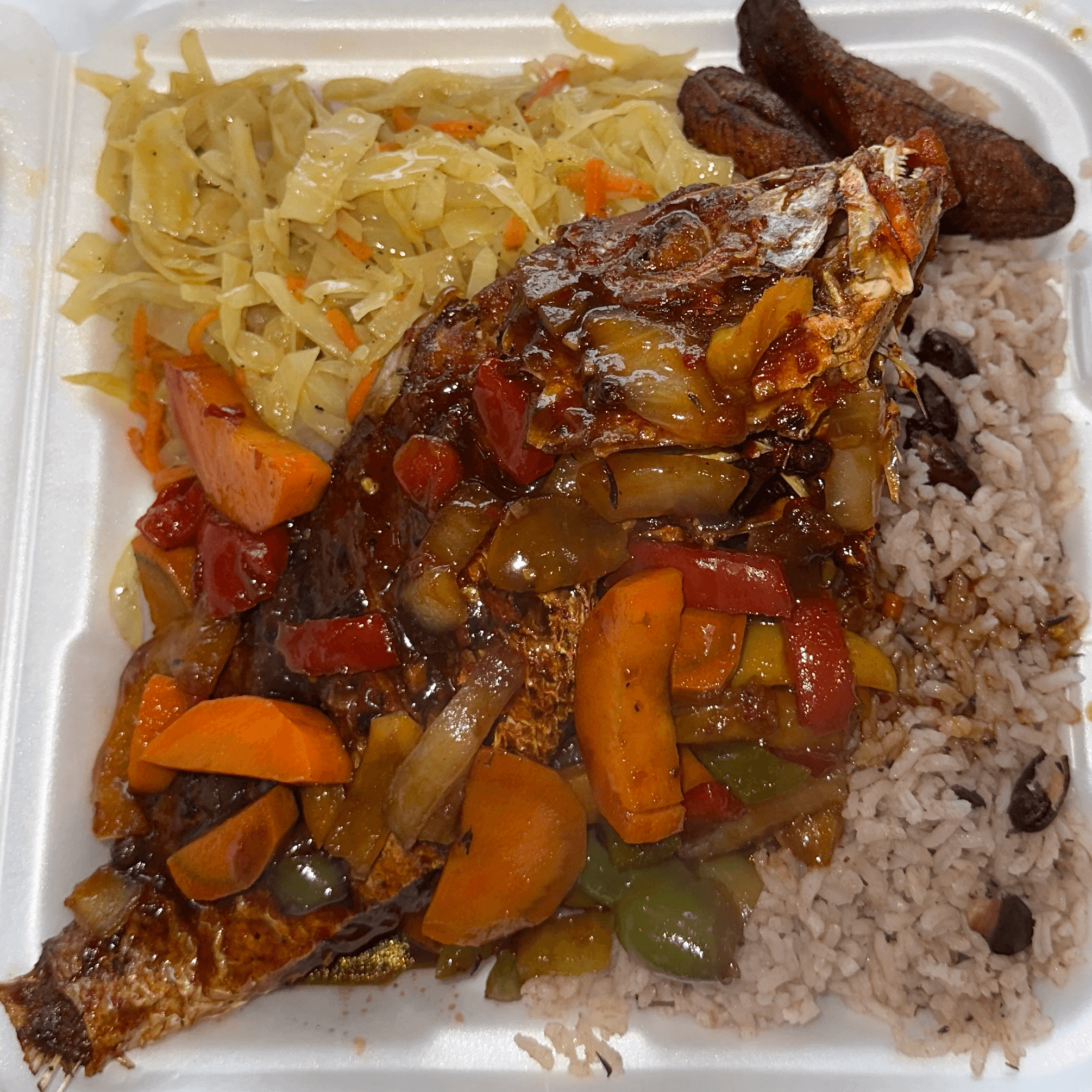 Brown Stew Fish