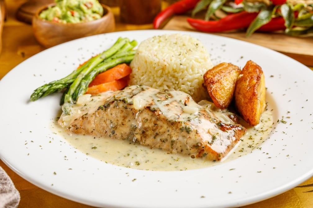 Salmon a La Parrilla