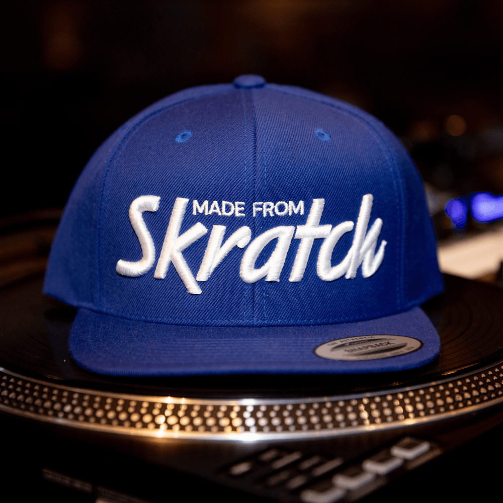 MADE FROM SKRATCH PUFF Dodger Blue Snapback w/Shipping