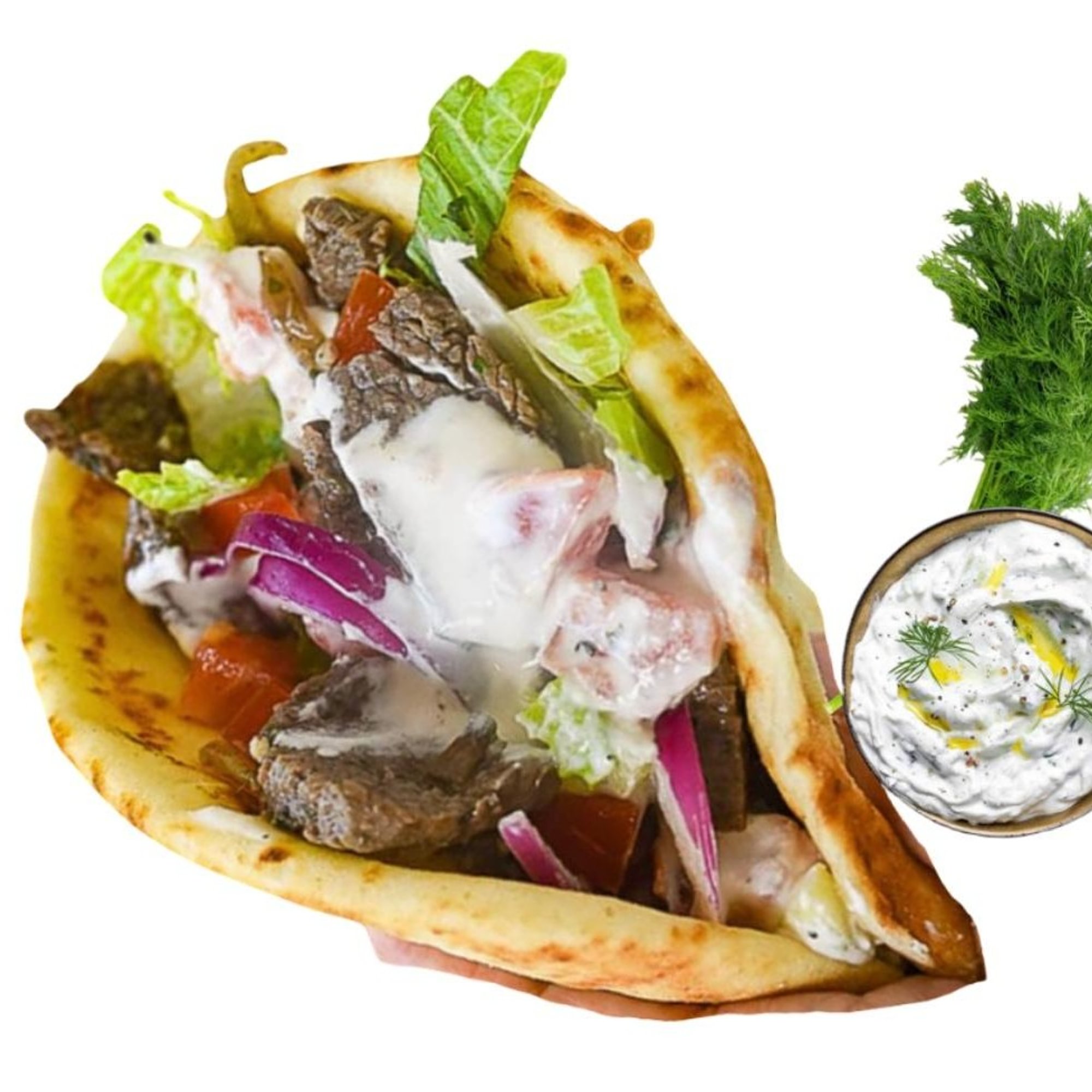 Gyro on Pita