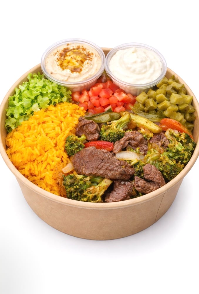 Steak Ghallaba Bowl