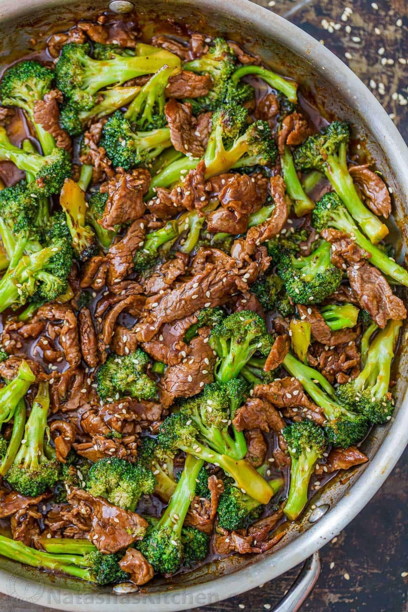Beef and broccoli 西兰花牛肉饭