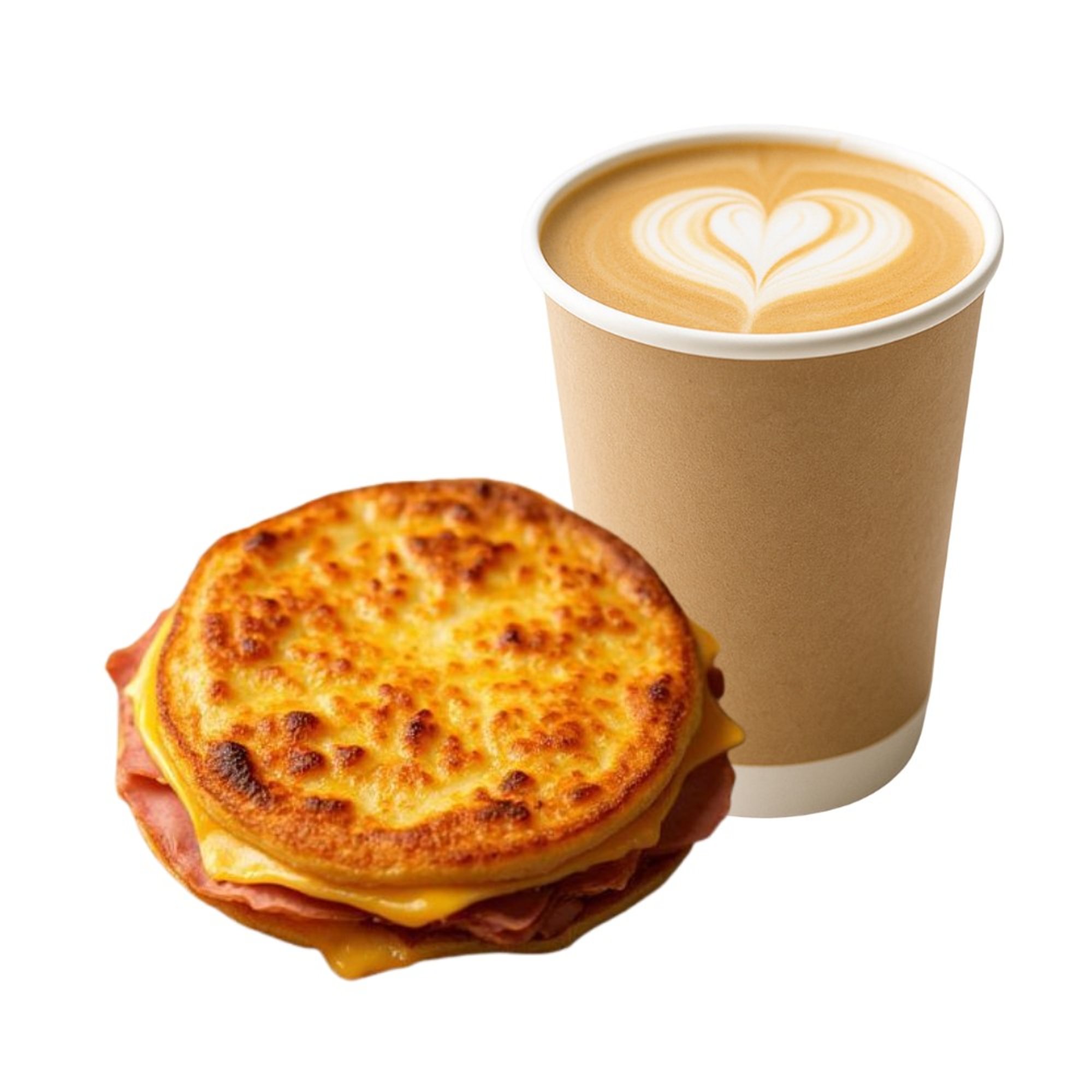 Arepa & Cafe Con Leche - Breakfast Deal