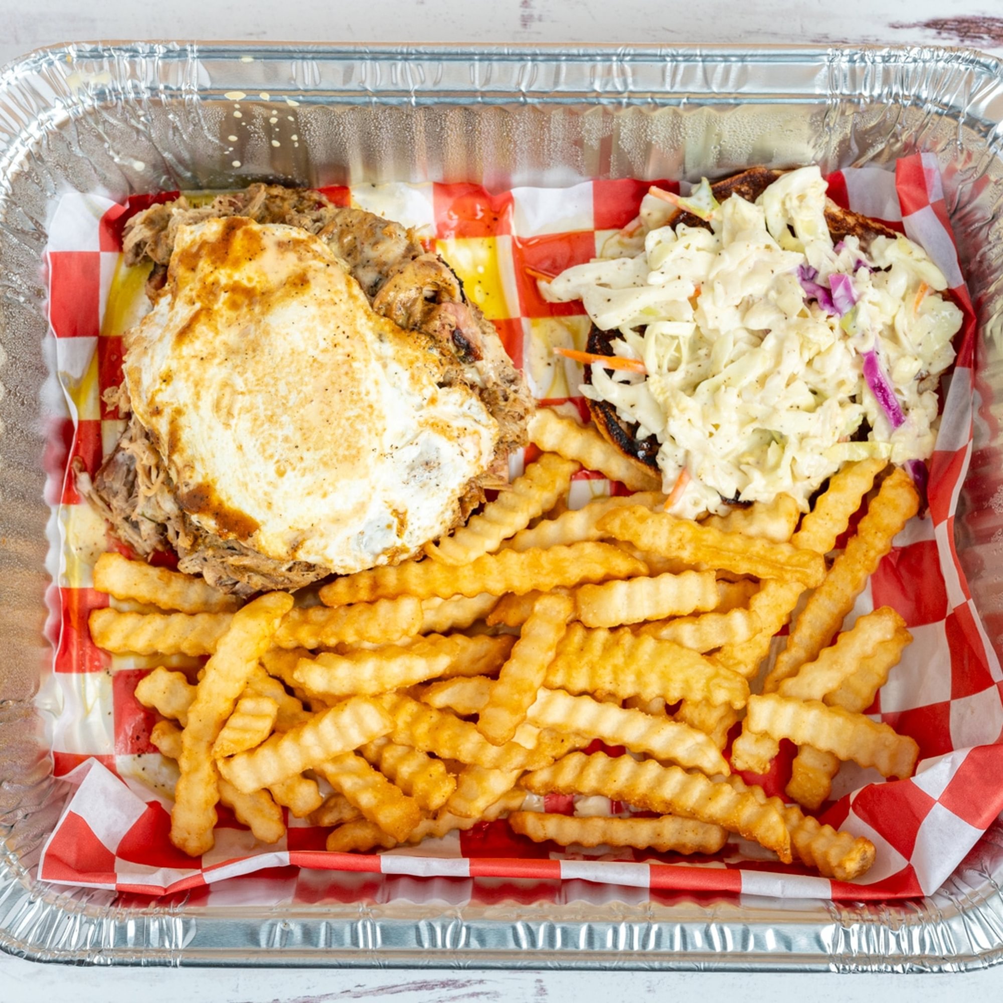 The Burris Sandwich With Fries