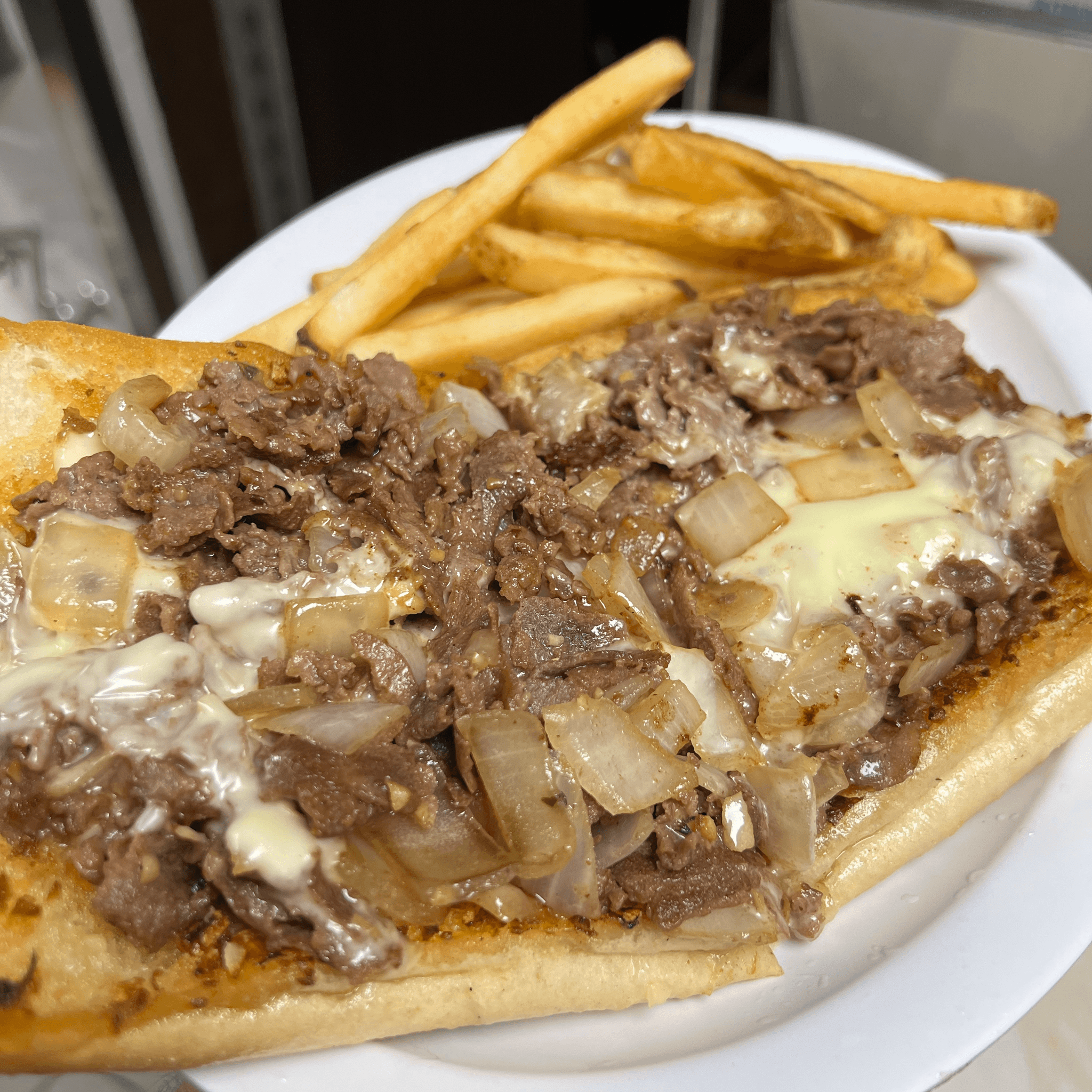 Garlic Bread Cheesesteak