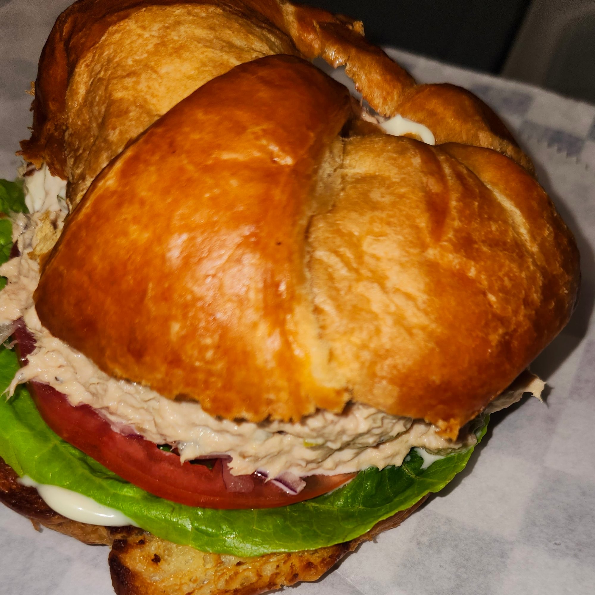 Chicken Salad on Croissant