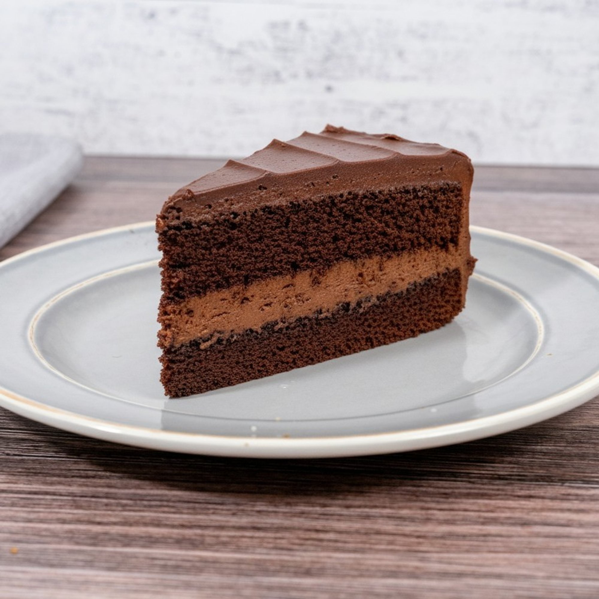Slice of Chocolate Cake