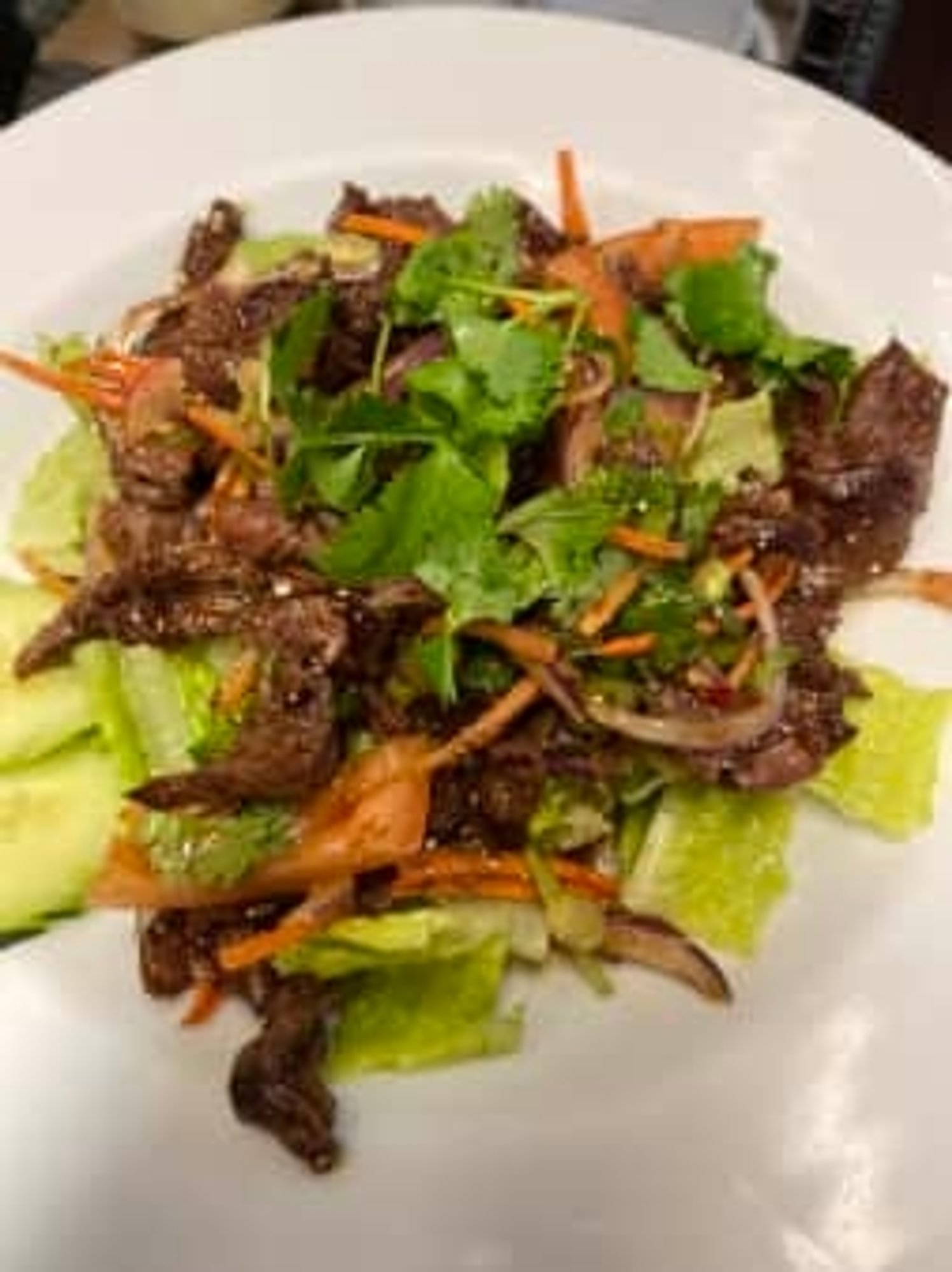 Waterfall Beef Salad
