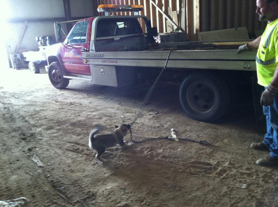 Andy Woller Towing Photo