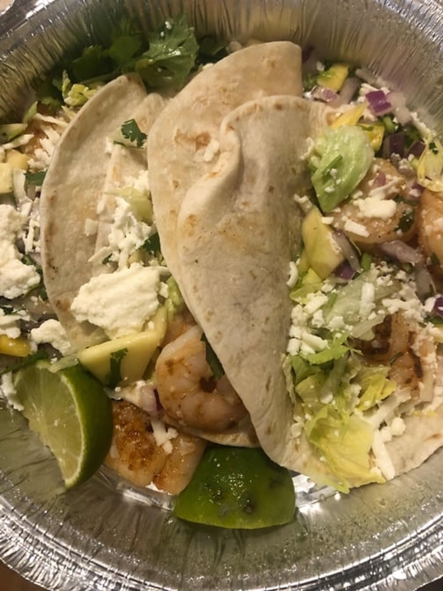 Mango Shrimp Tacos