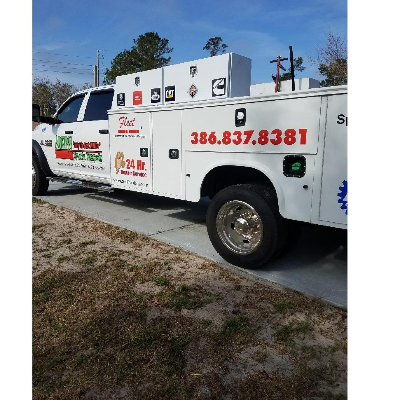 Adkins Truck Repair Logo