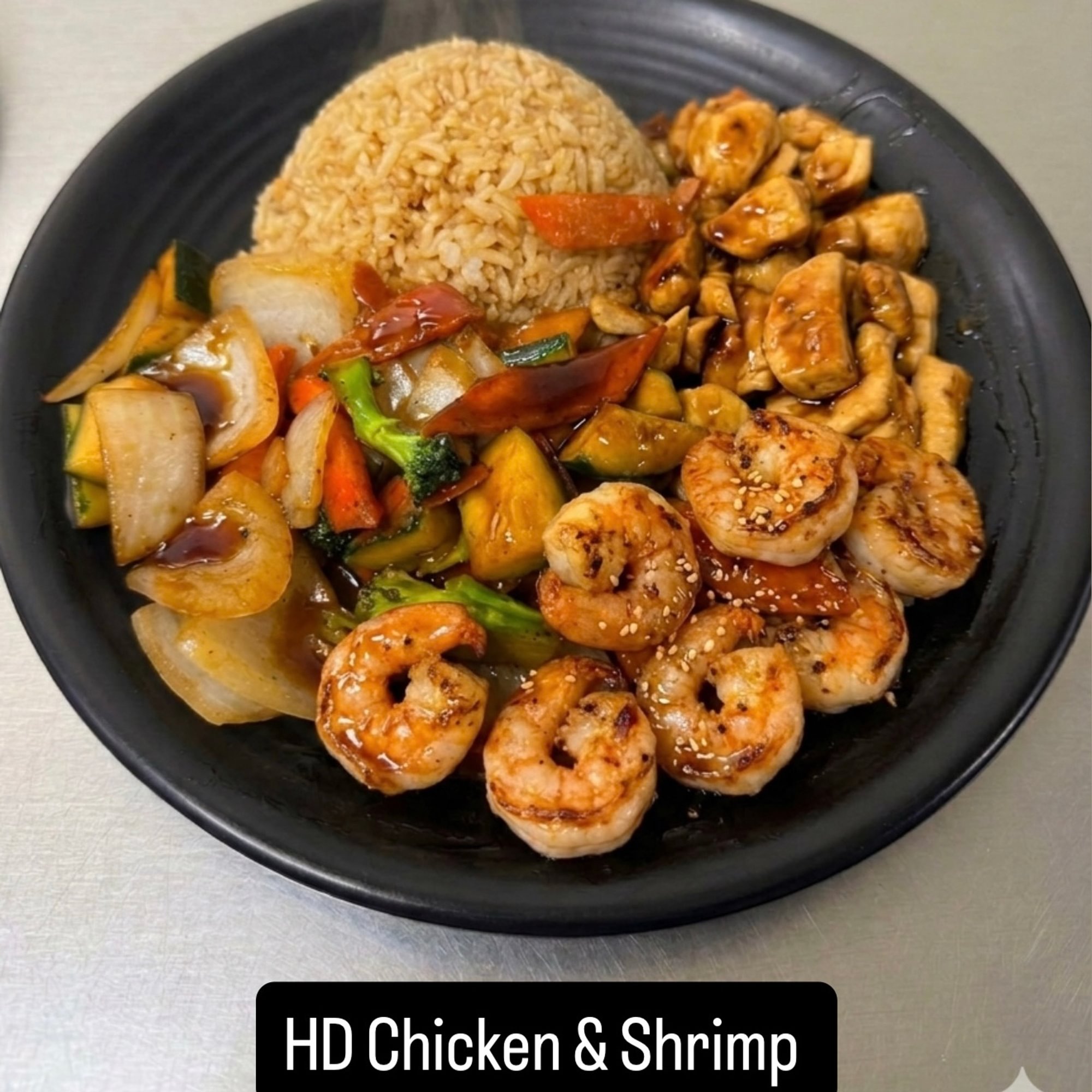 HD11. Hibachi Chicken & Shrimp