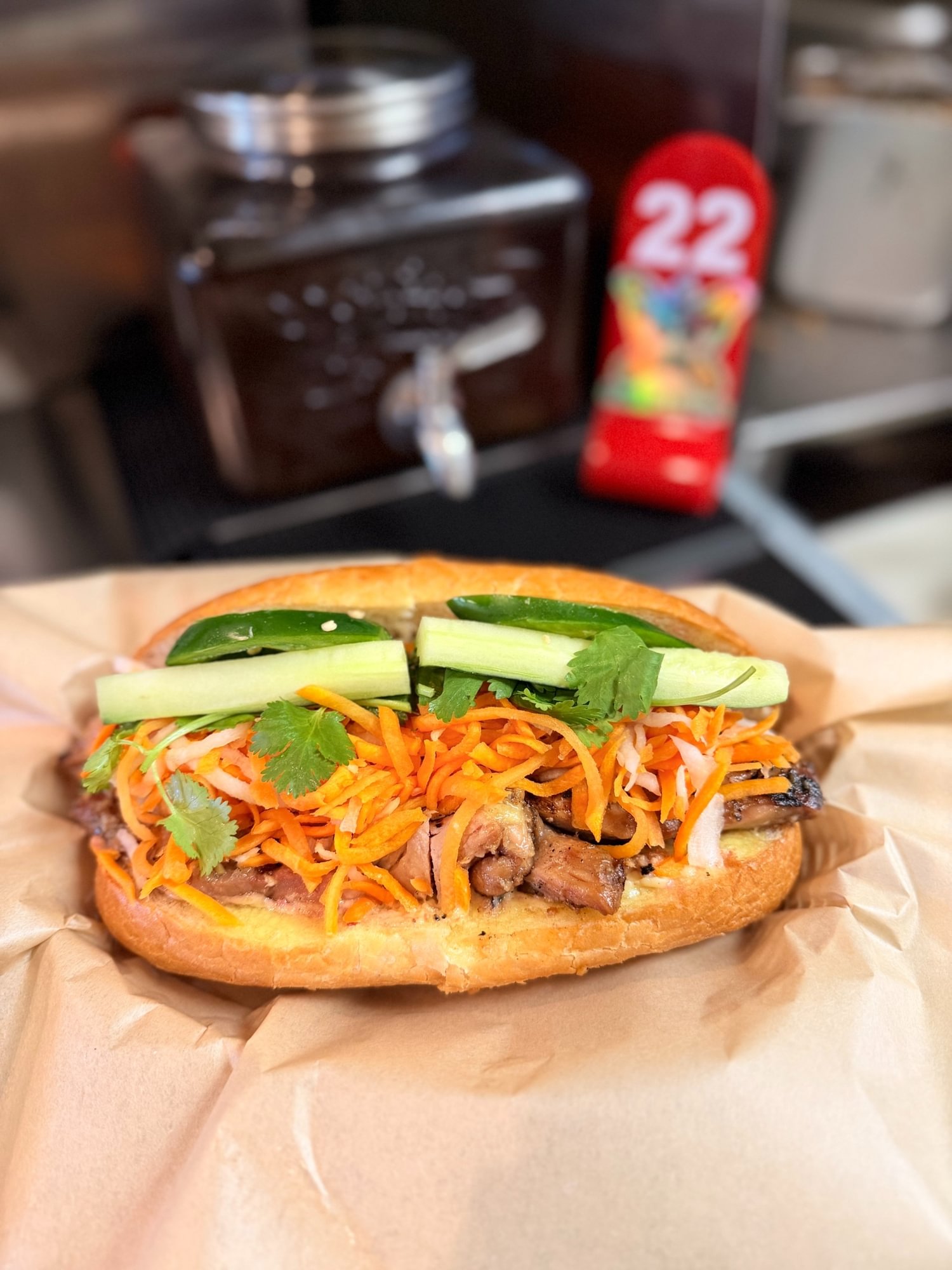 Grilled Chicken Sandwich (Bánh mì GÀ Nướng)