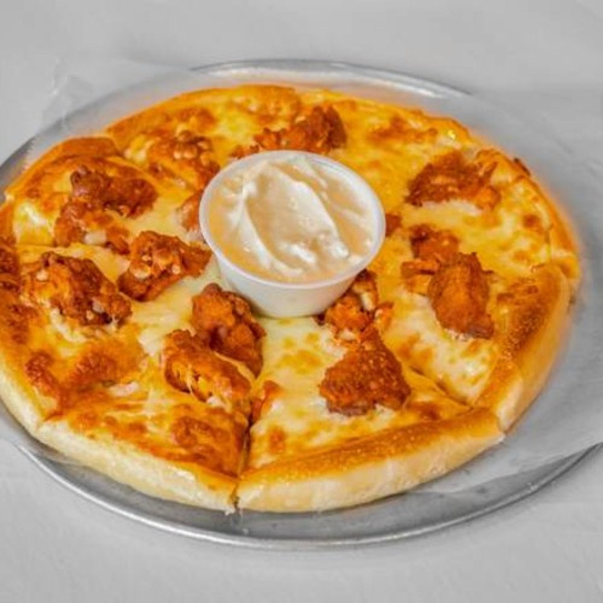 BBQ Chicken - White Pizza