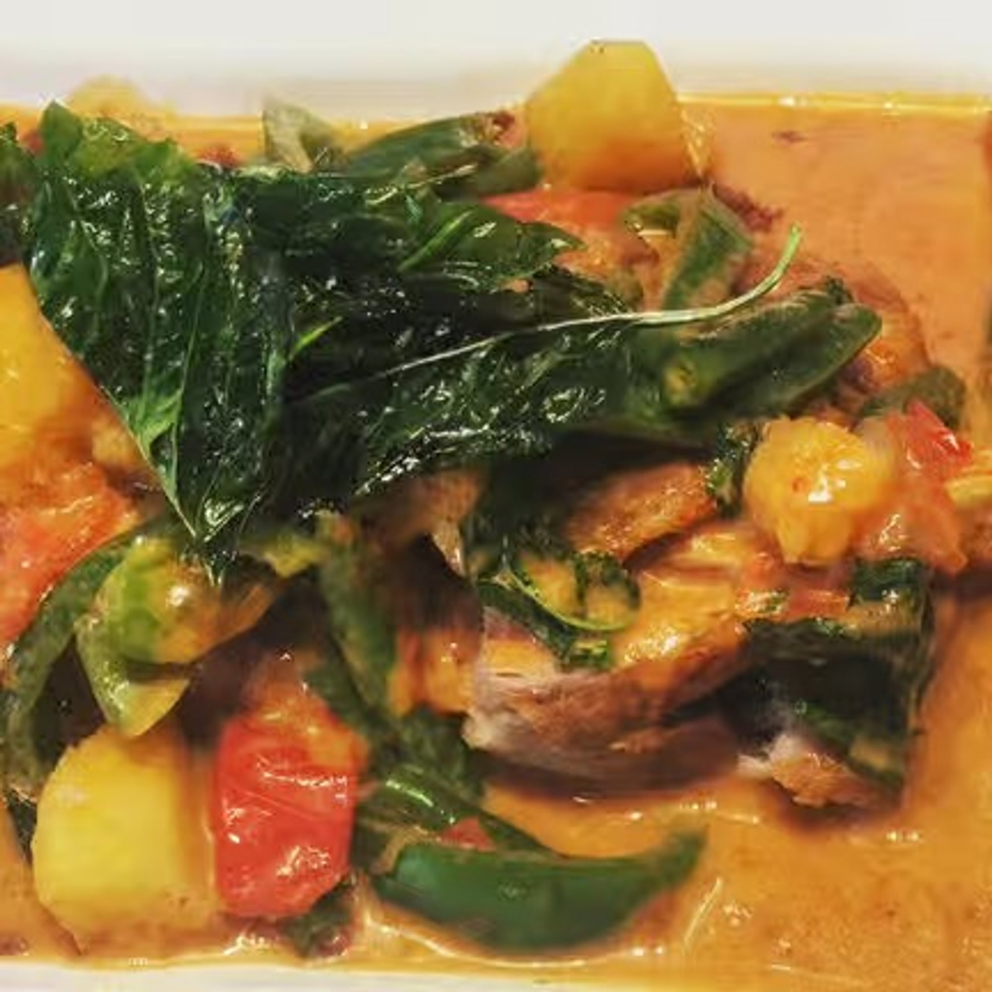 Red Pineapple Curry Duck