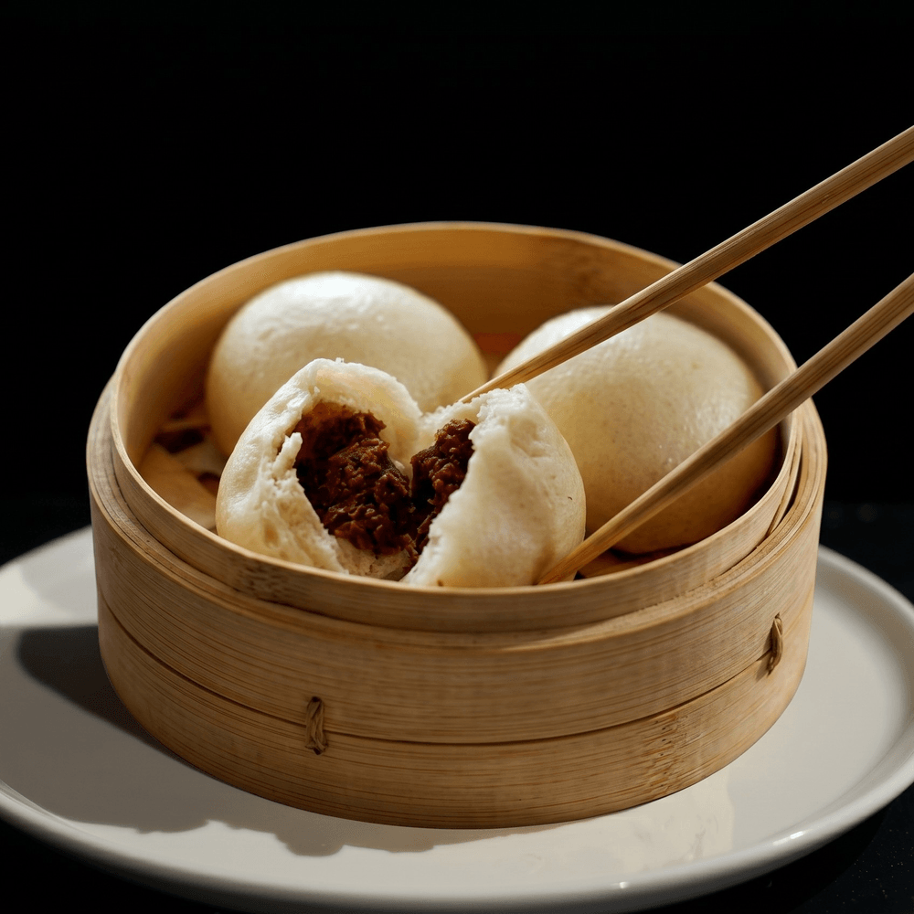Steamed Red Bean Buns