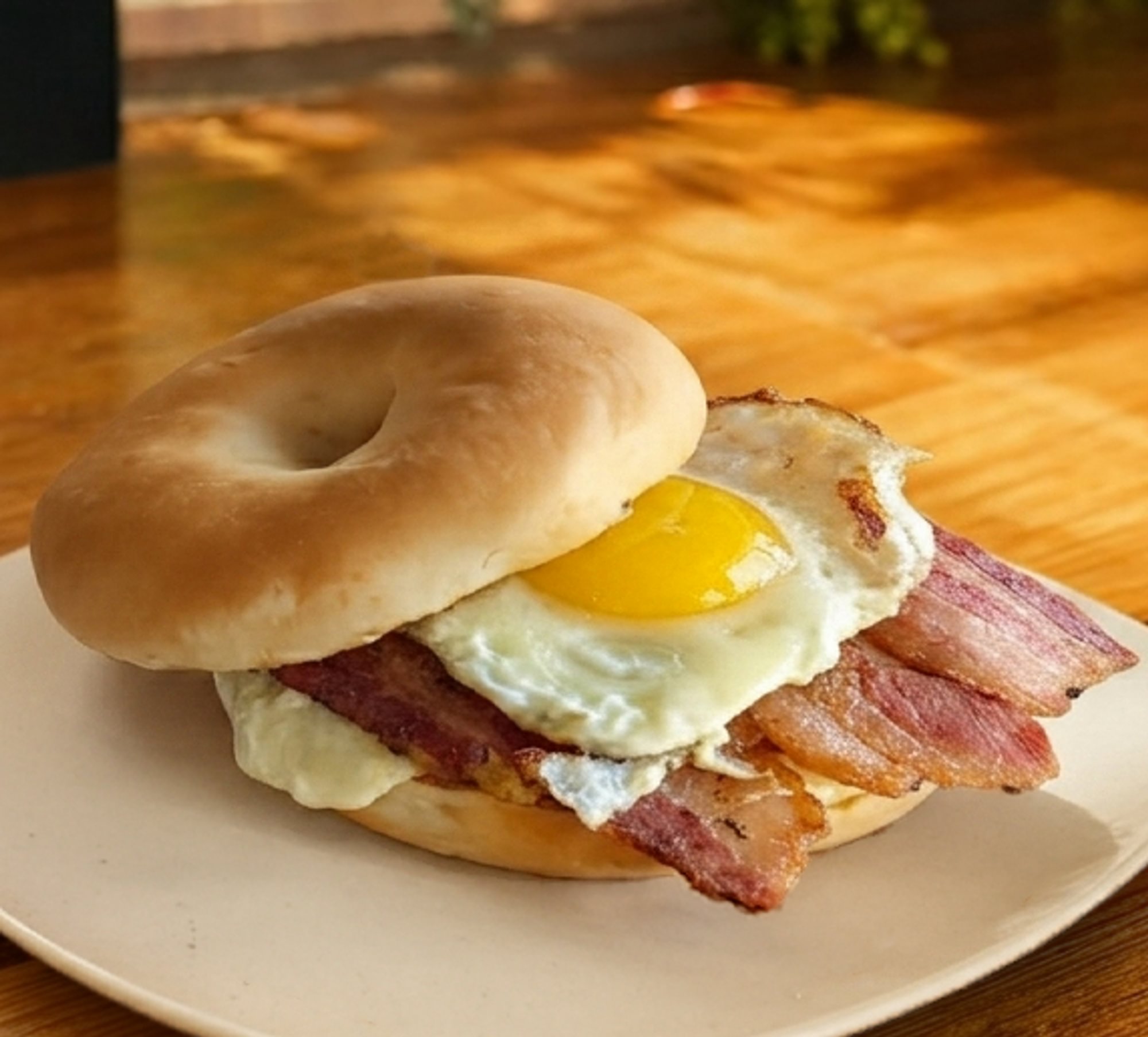 Breakfast Sandwich Bagel