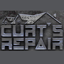 Curt's Roofing &amp; Siding Repair Logo
