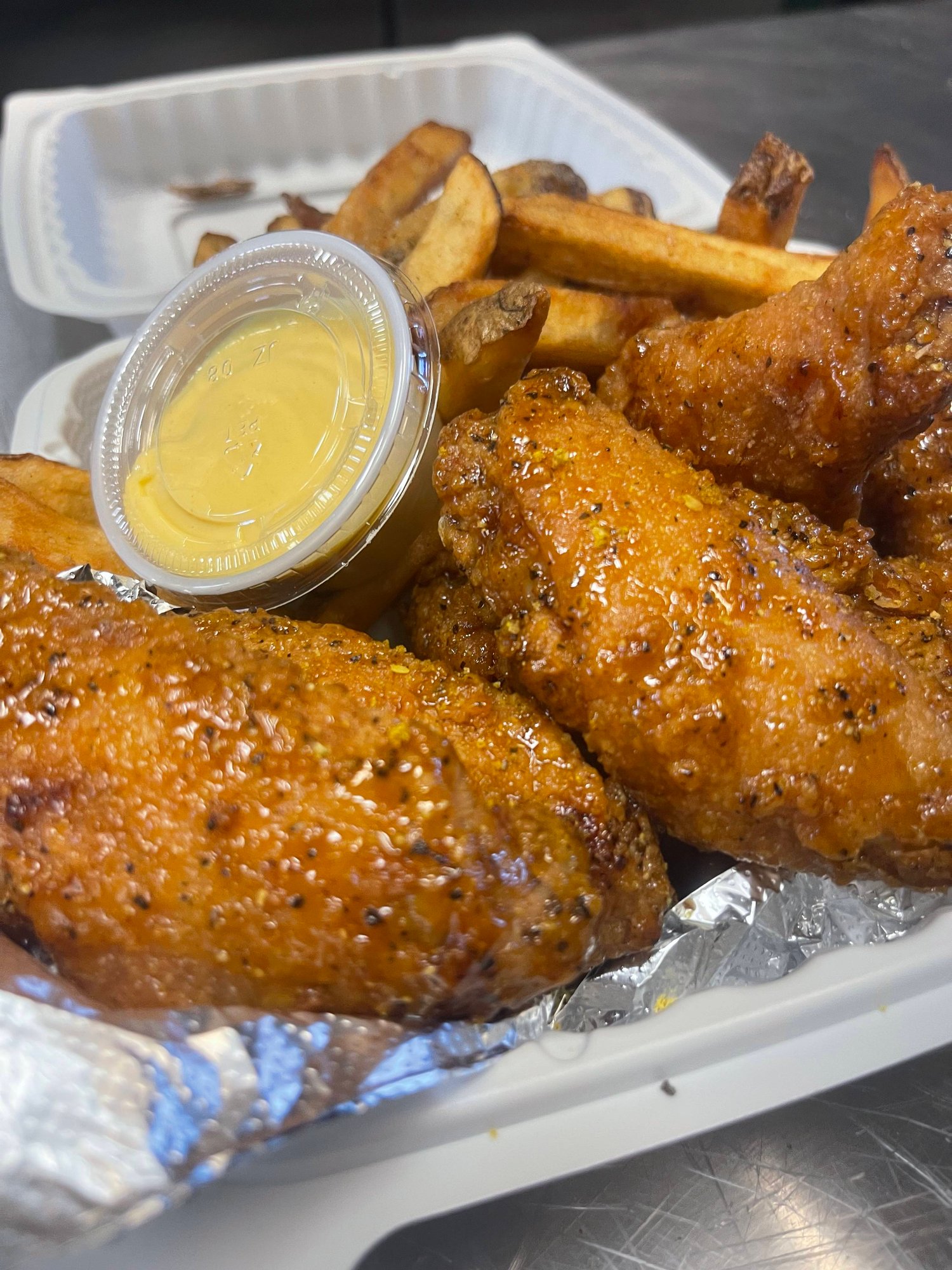 Honey Lemon Pepper Wings