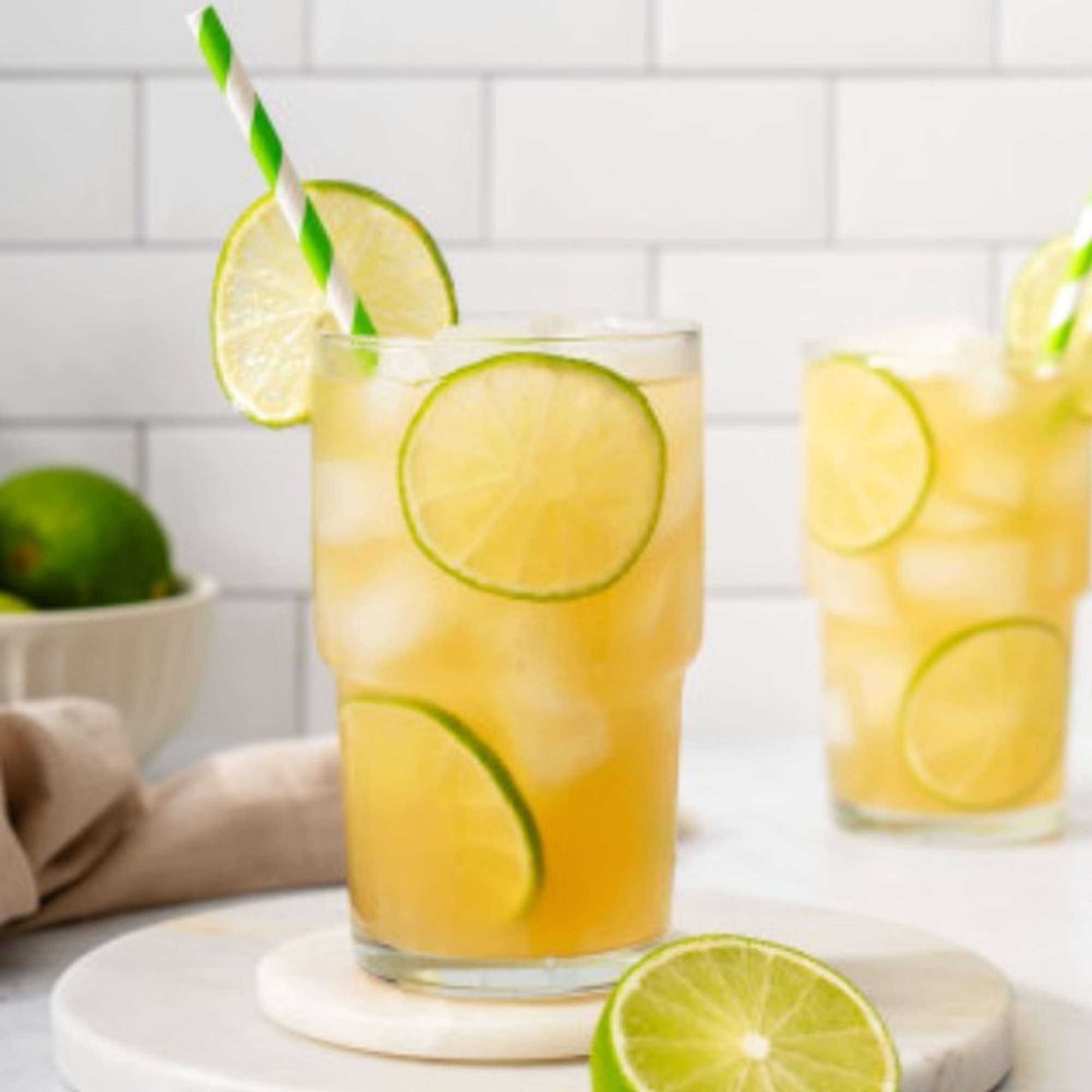 Fresh Lemon Green Tea Lemonade