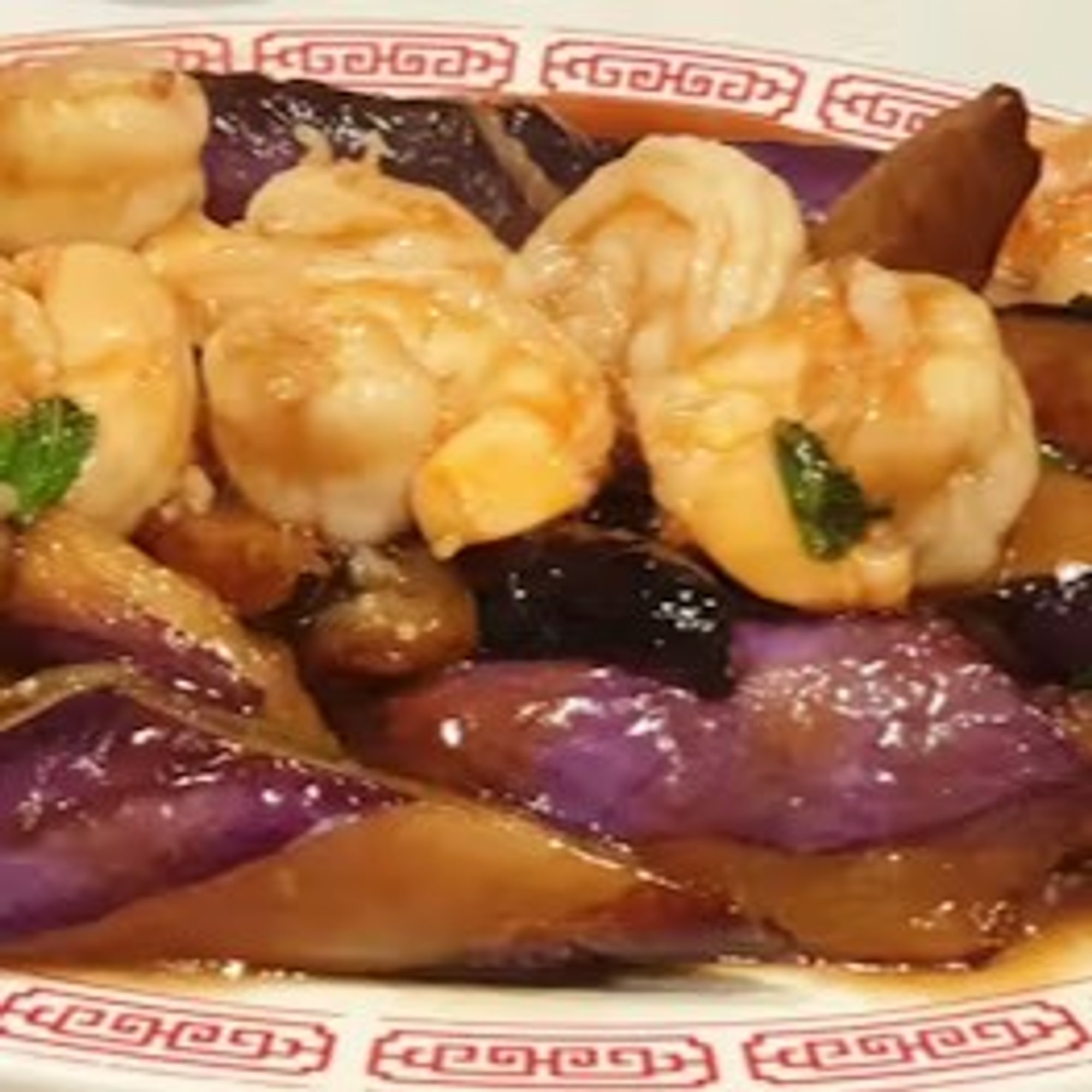 Prawns with Eggplant / 茄子蝦仁