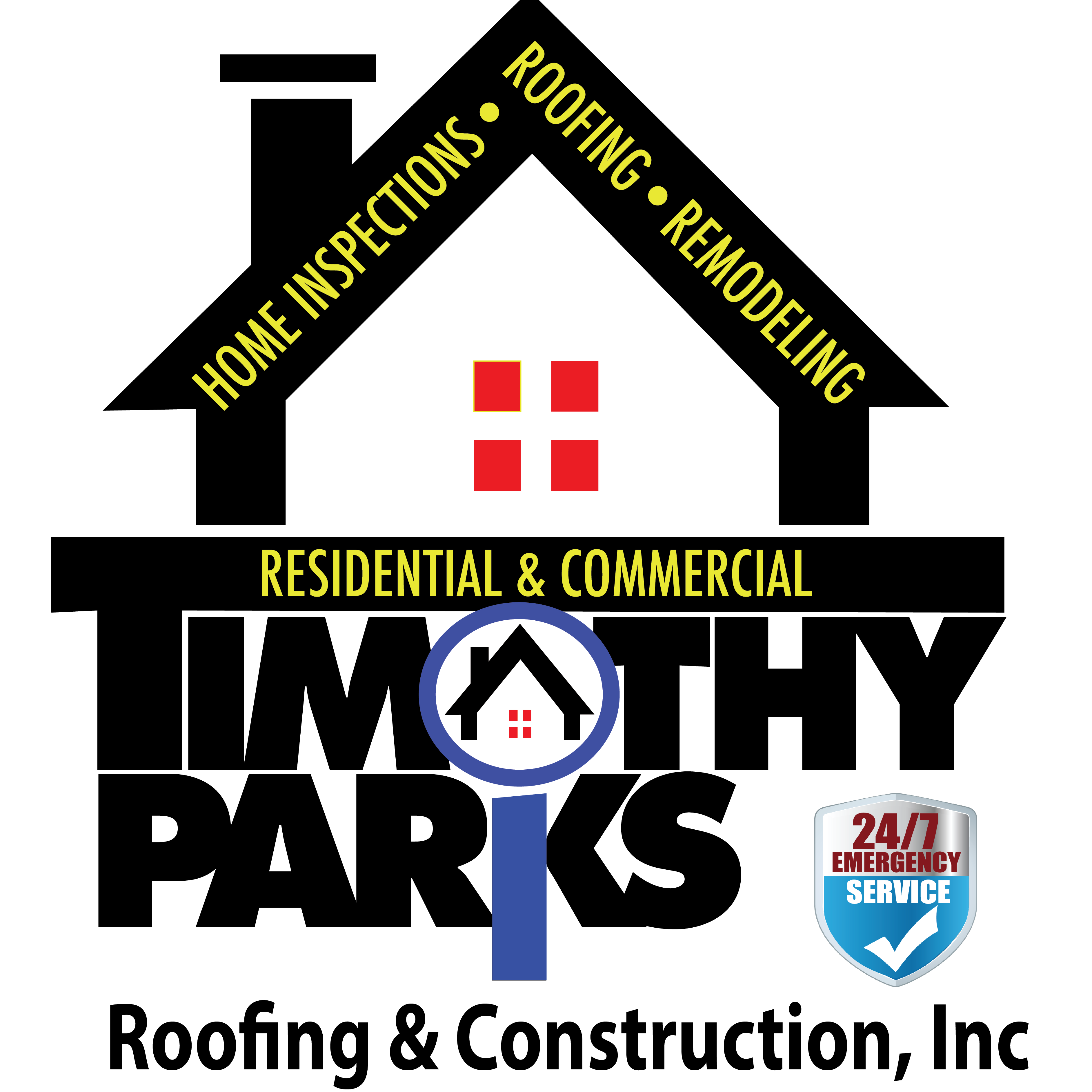 Timothy Parks Roofing & Construction, Inc. Logo