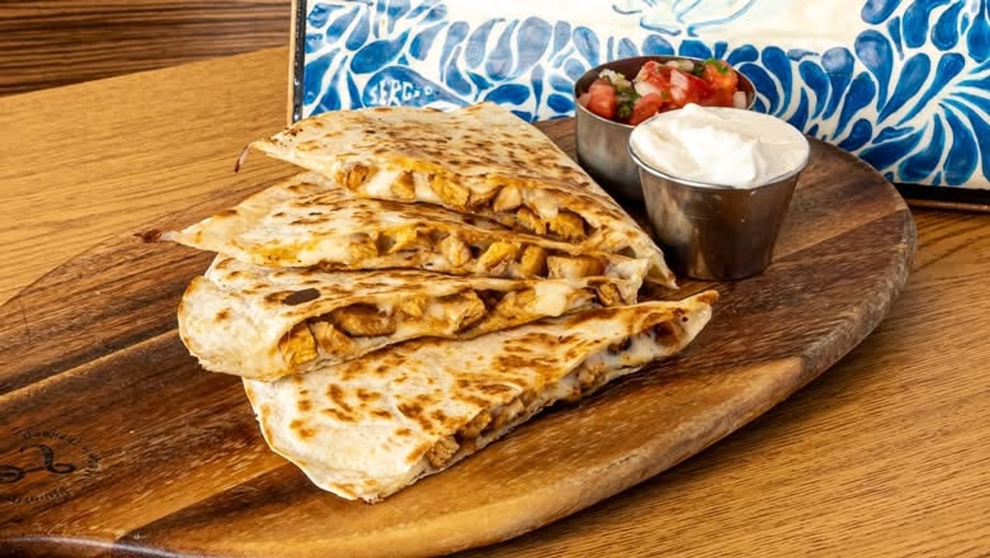 Grilled Chicken Quesadilla