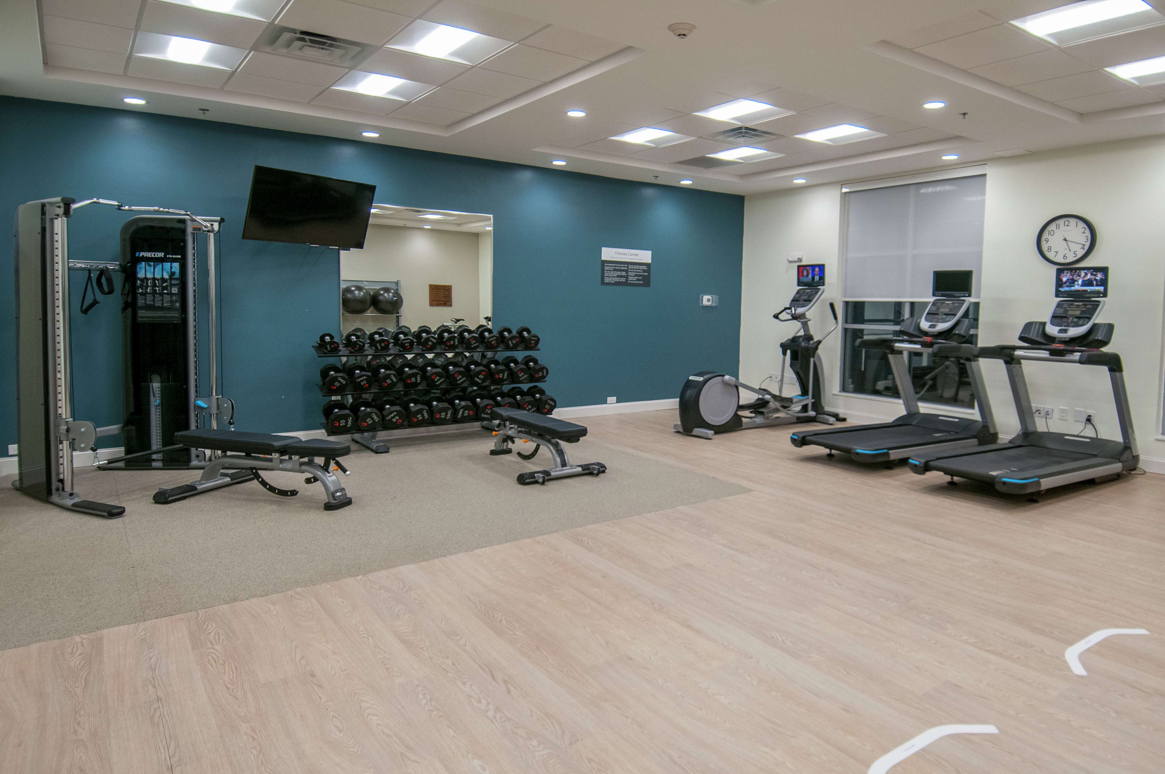 Health club  fitness center  gym