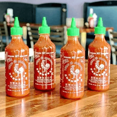 Sriracha chili sauce - 17 oz