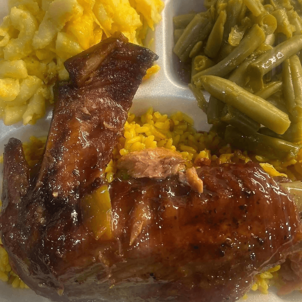 Turkey Wings with 3 Sides