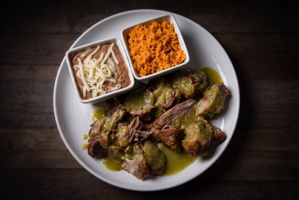 Carnitas en Salsa Verde